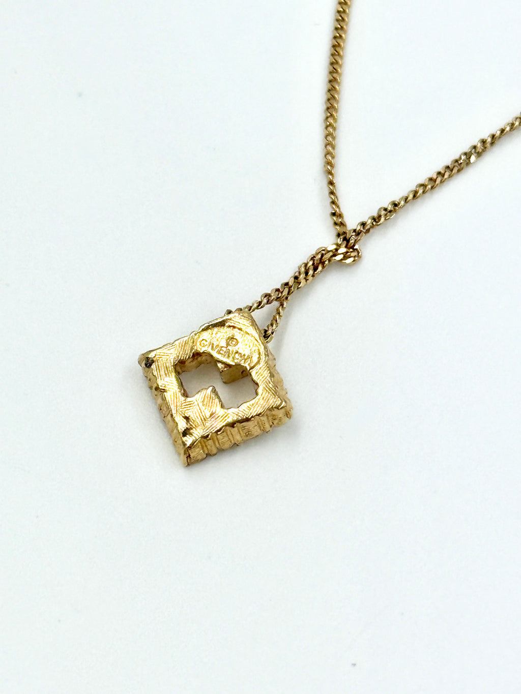 Givenchy Vintage Crystal Pendant Necklace - Pre Owned Authentic