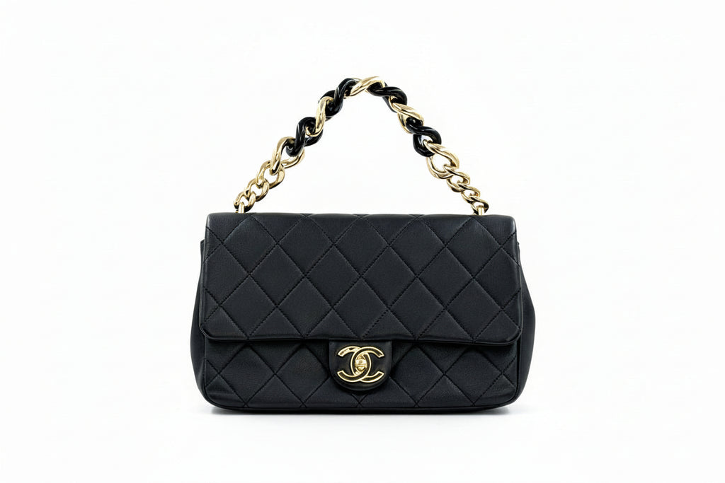 Pre-Owned Chanel Elegant Chain Flap Bag Cruise 2019/20 - Authenticated