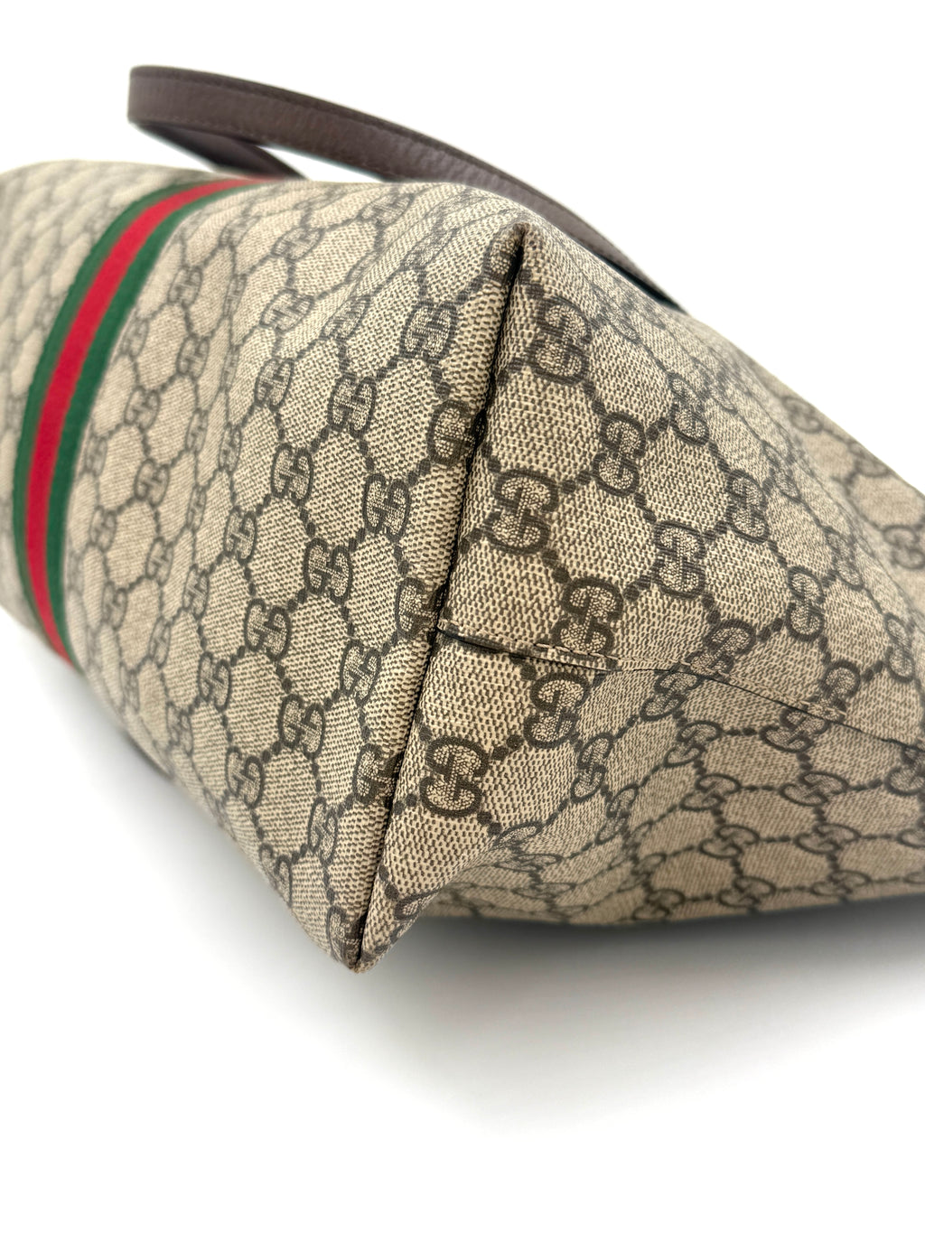 Gucci GG Supreme Monogram Ophidia Large Tote - Pre Owned Authentic