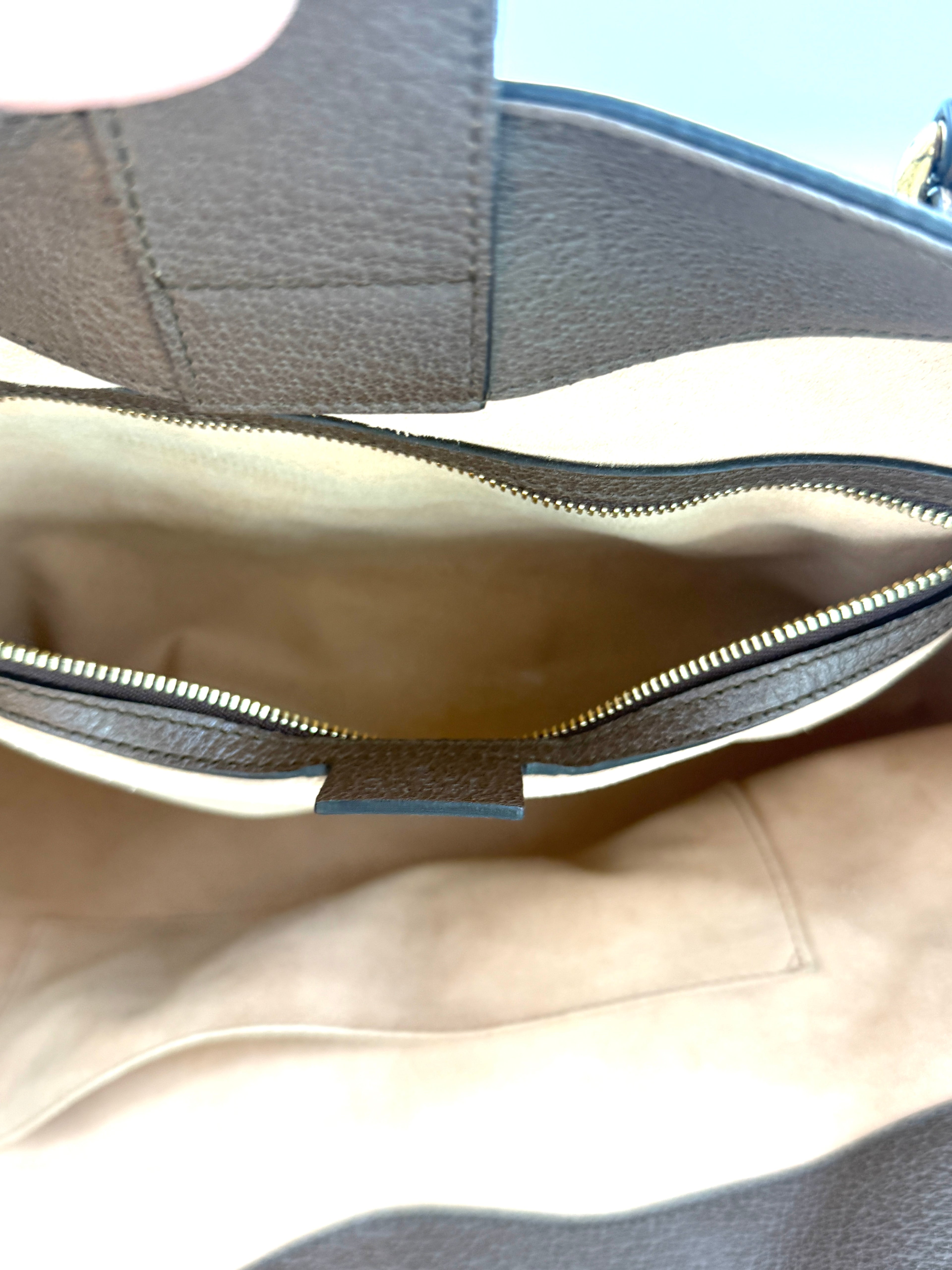 Gucci GG Supreme Monogram Ophidia Large Tote - Pre Owned Authentic