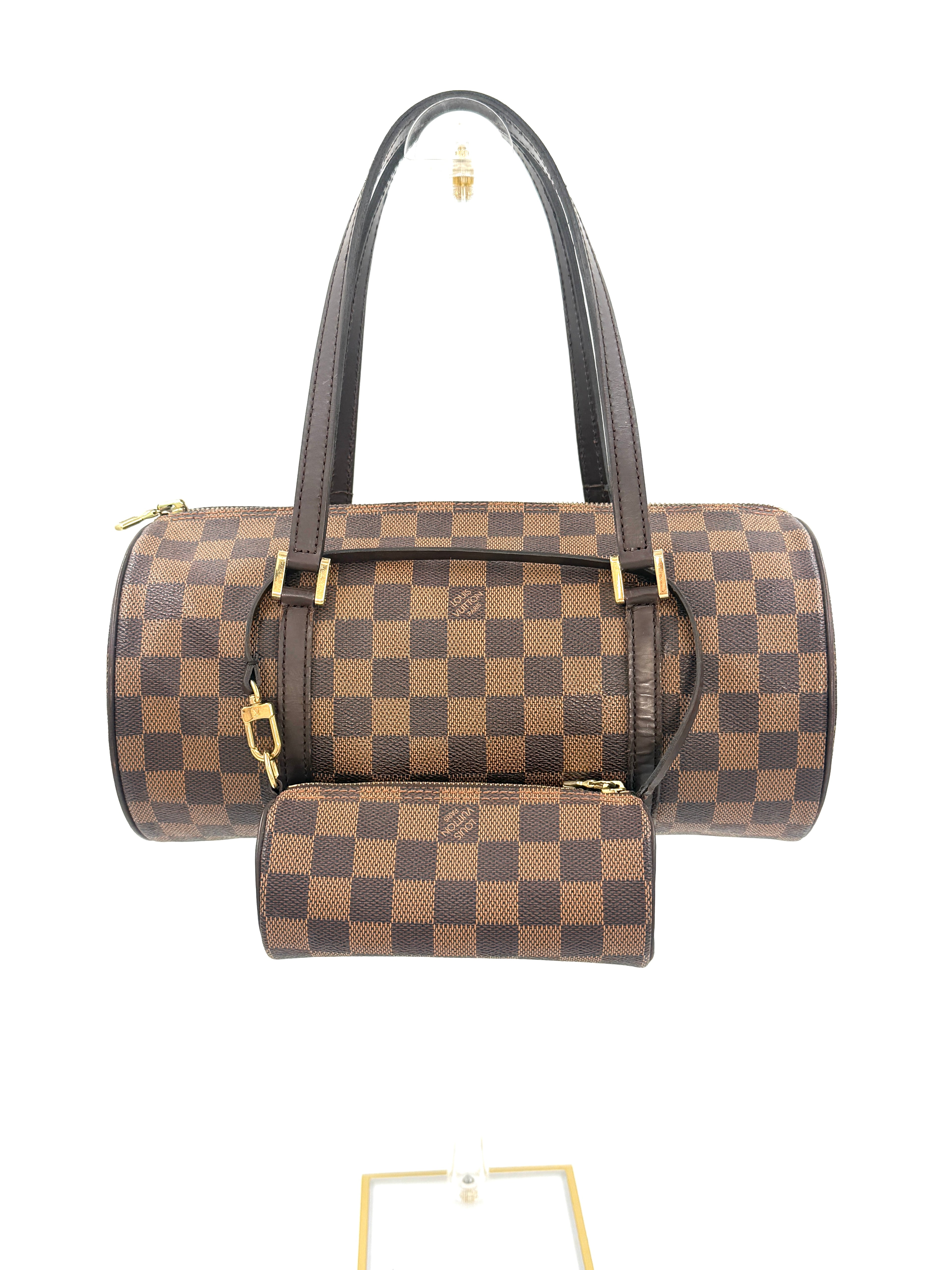 Louis Vuitton Damier Ebene Canvas Papillon and Mini - Revived by Cobbler Concierge - Pre Owned Authentic