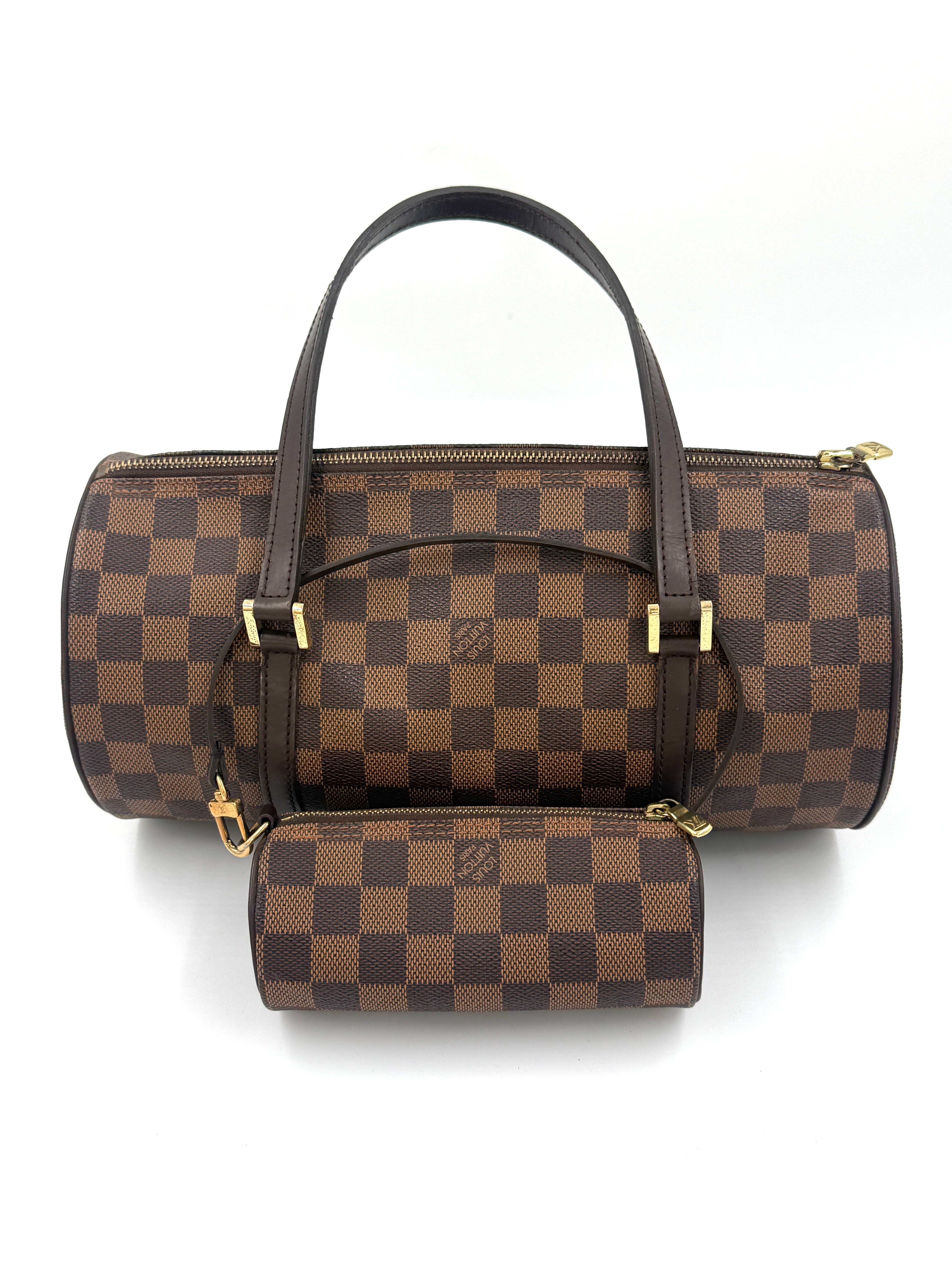 Louis Vuitton Damier Ebene Canvas Papillon and Mini - Revived by Cobbler Concierge - Pre Owned Authentic
