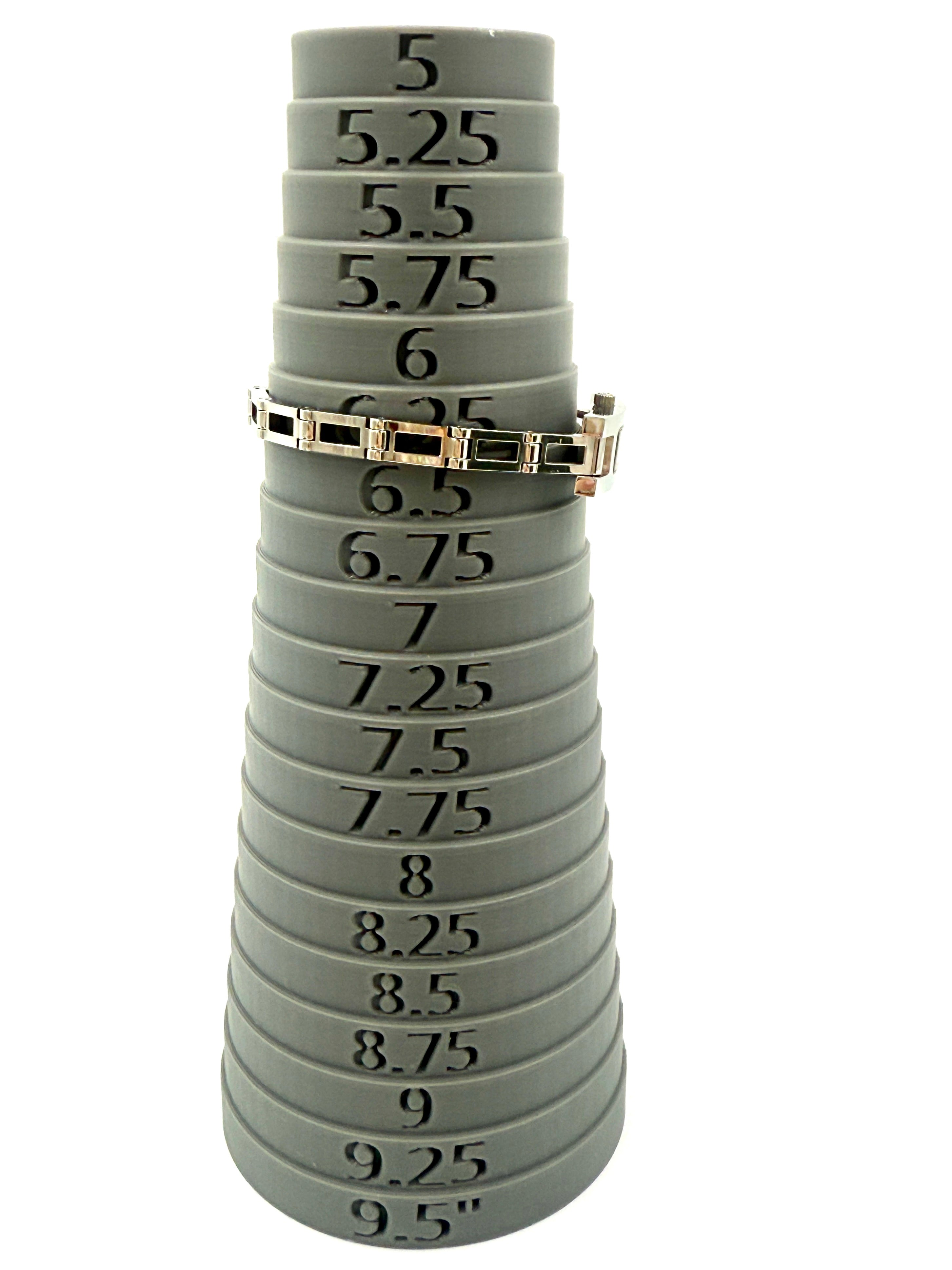 Gucci Women's Silver and Black Watch Quartz sz 6.25-6.6 - Pre Owned Authentic