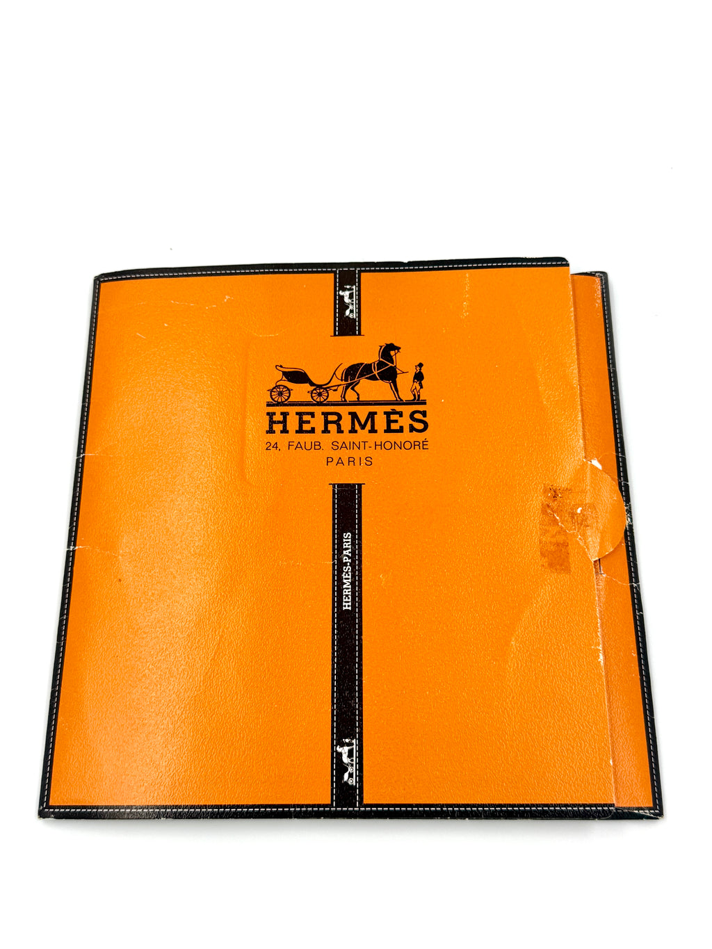 Hermès Philippe Ledoux "Springs" Vintage Silk Scarf 1974 - Pre Owned Authentic