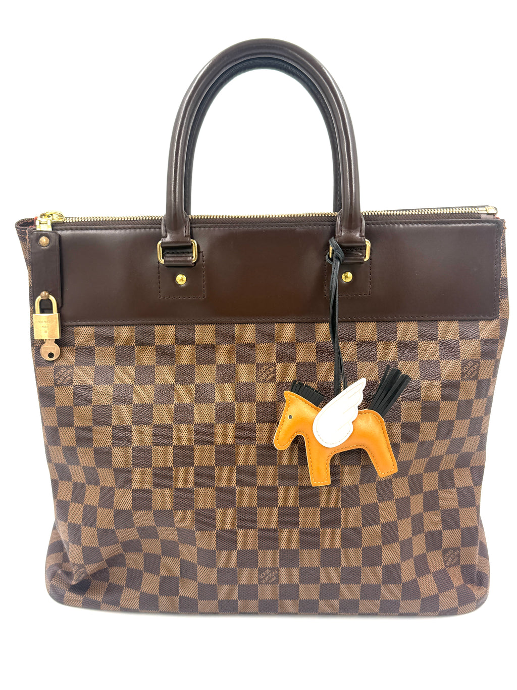 Louis Vuitton Greenwich Bag Damier Ebene - Pre Owned Authentic