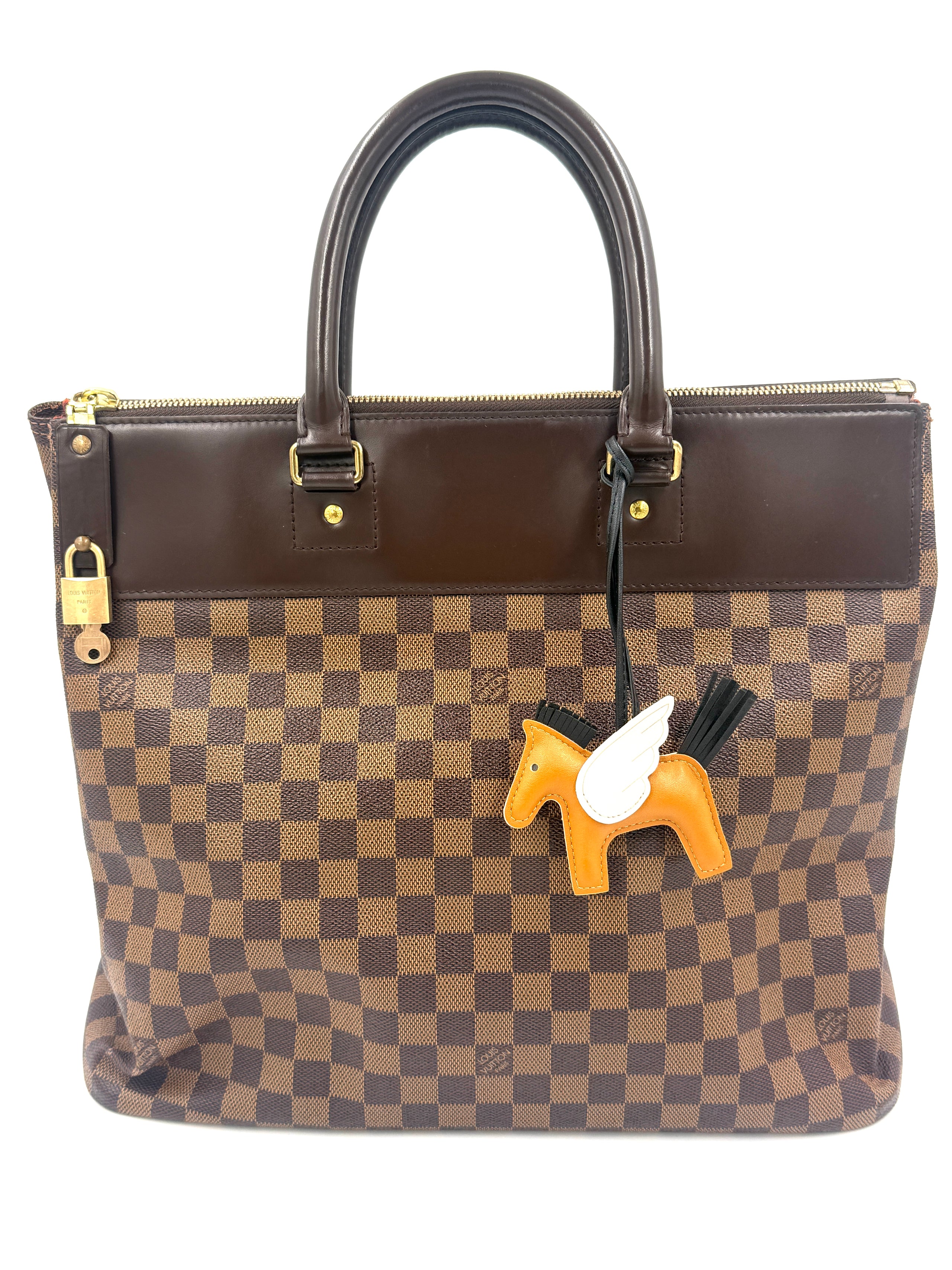 Louis Vuitton Greenwich Bag Damier Ebene - Pre Owned Authentic