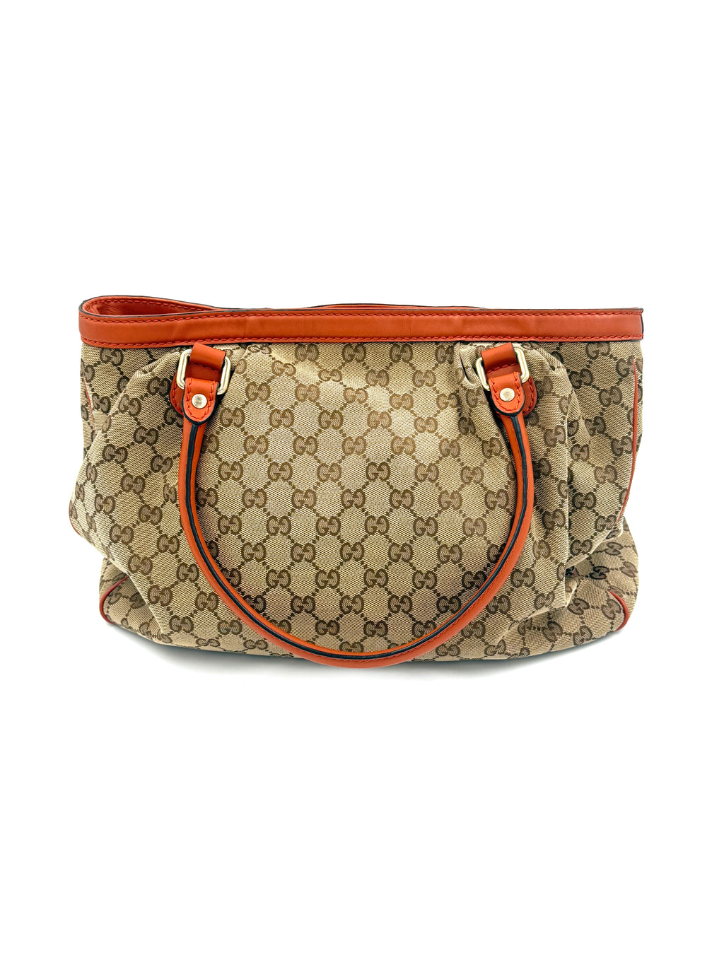 Gucci GG Canvas Sukey Handbag Large - Pre Owned Authentic