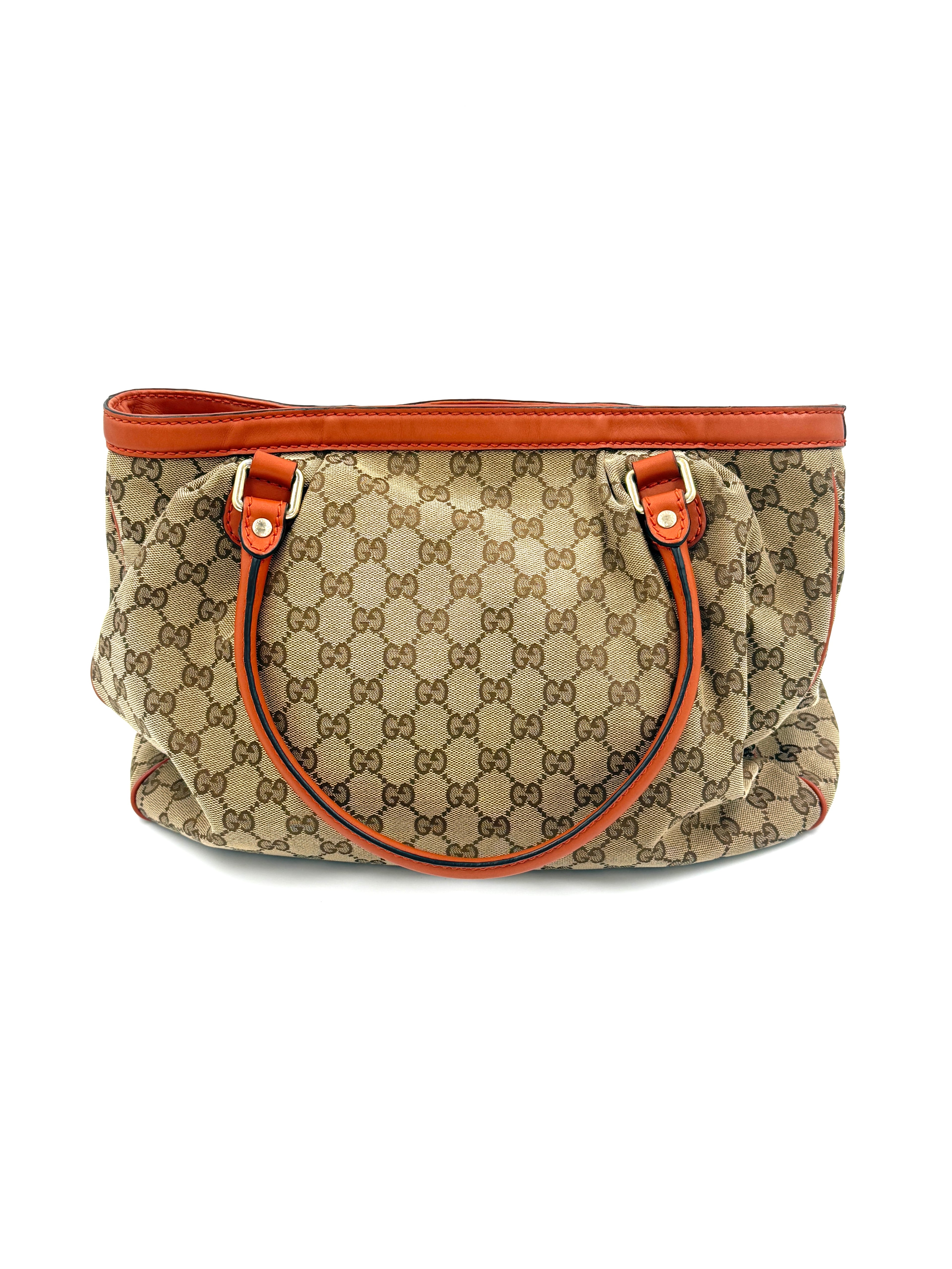 Gucci GG Canvas Sukey Handbag Large - Pre Owned Authentic