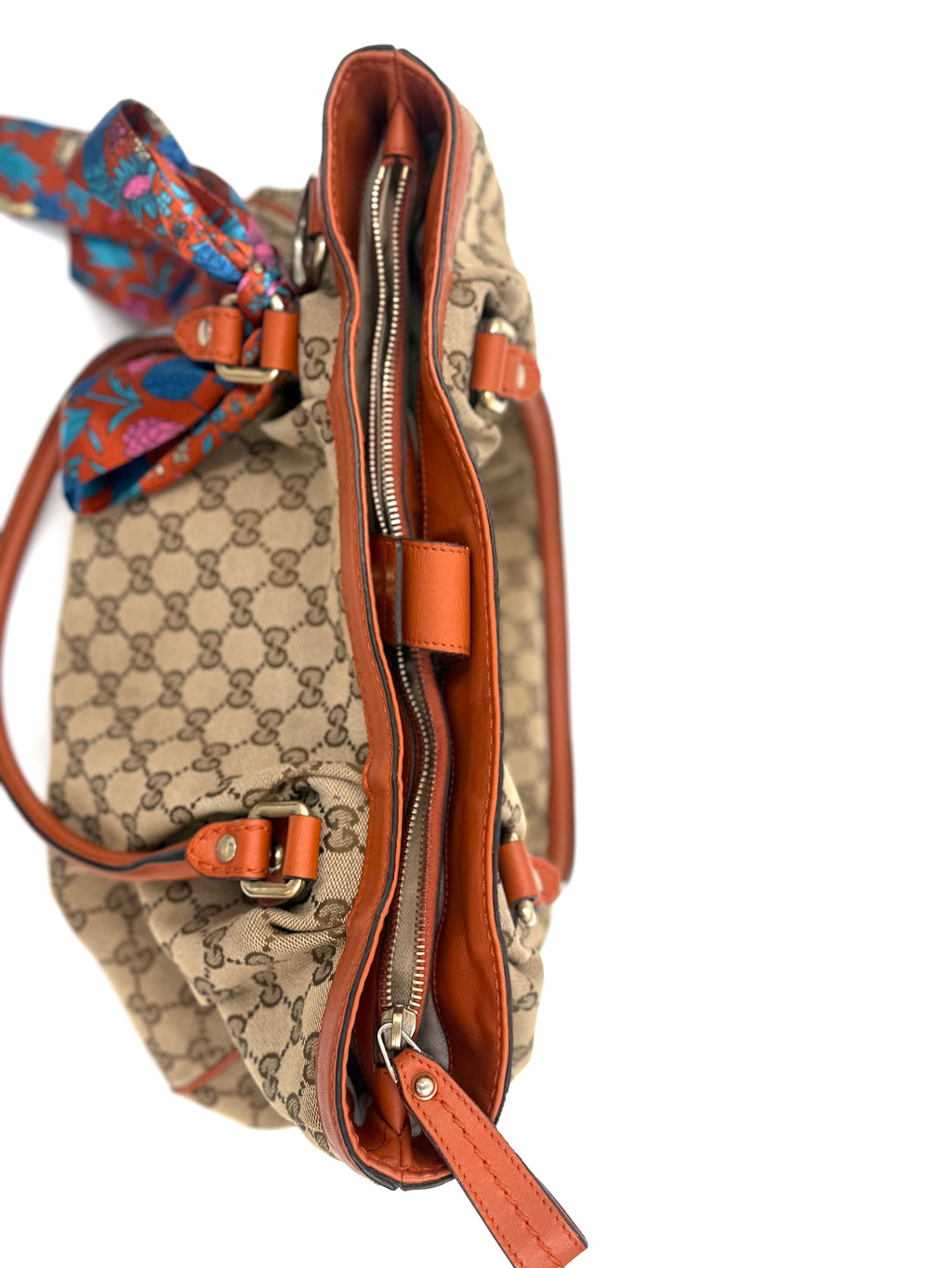 Gucci GG Canvas Sukey Handbag Large - Pre Owned Authentic