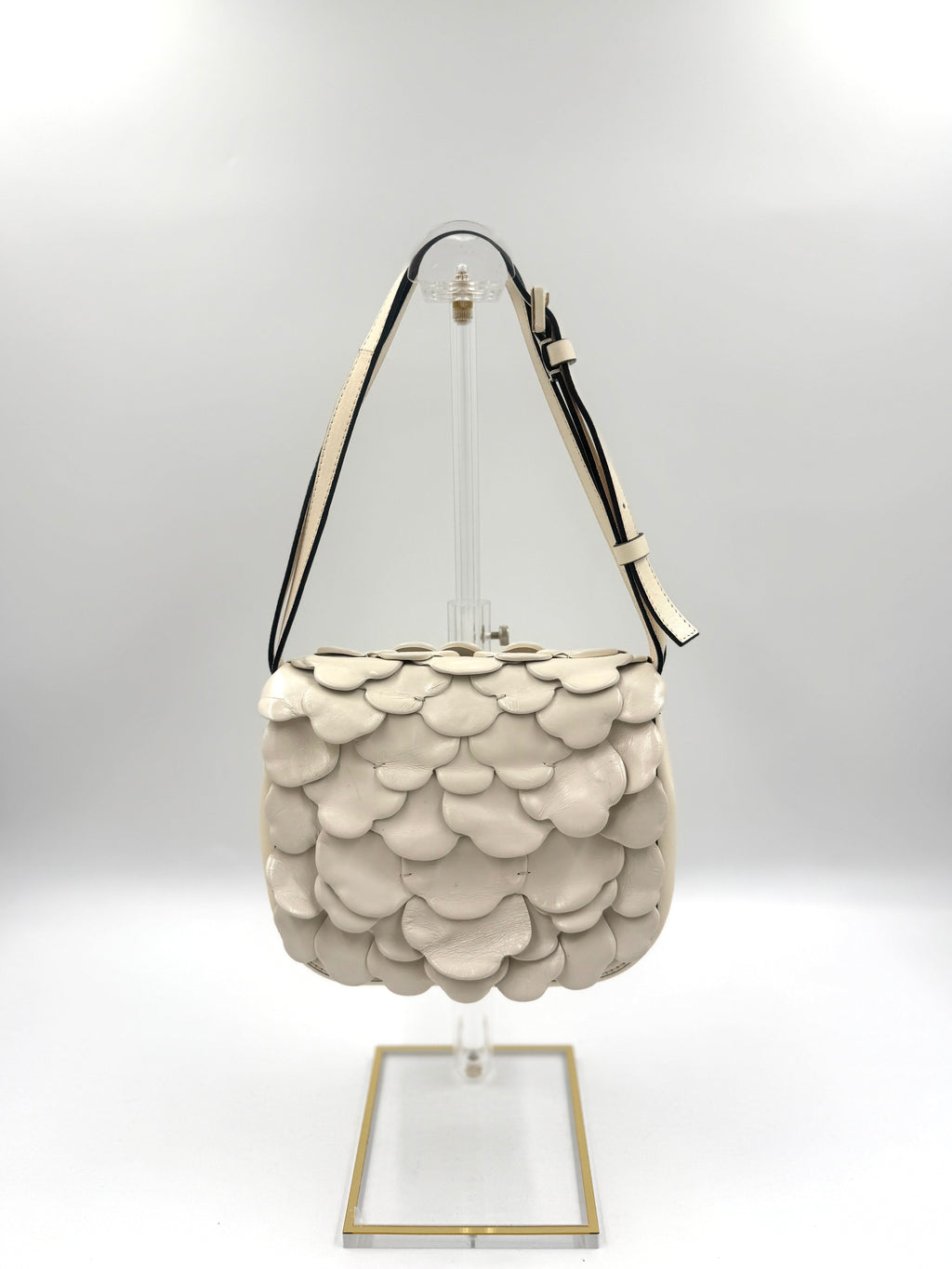 Valentino Ivory Leather 03 Rose Edition Atelier Crossbody/Shoulder Bag Pre Owned Authentic