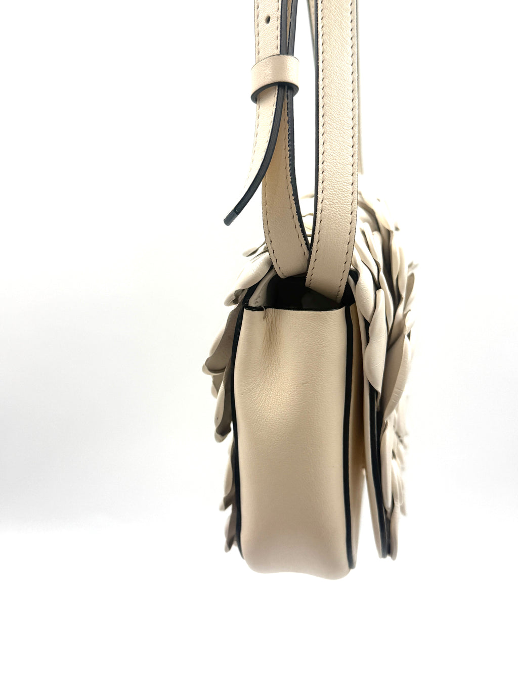 Valentino Ivory Leather 03 Rose Edition Atelier Crossbody/Shoulder Bag Pre Owned Authentic