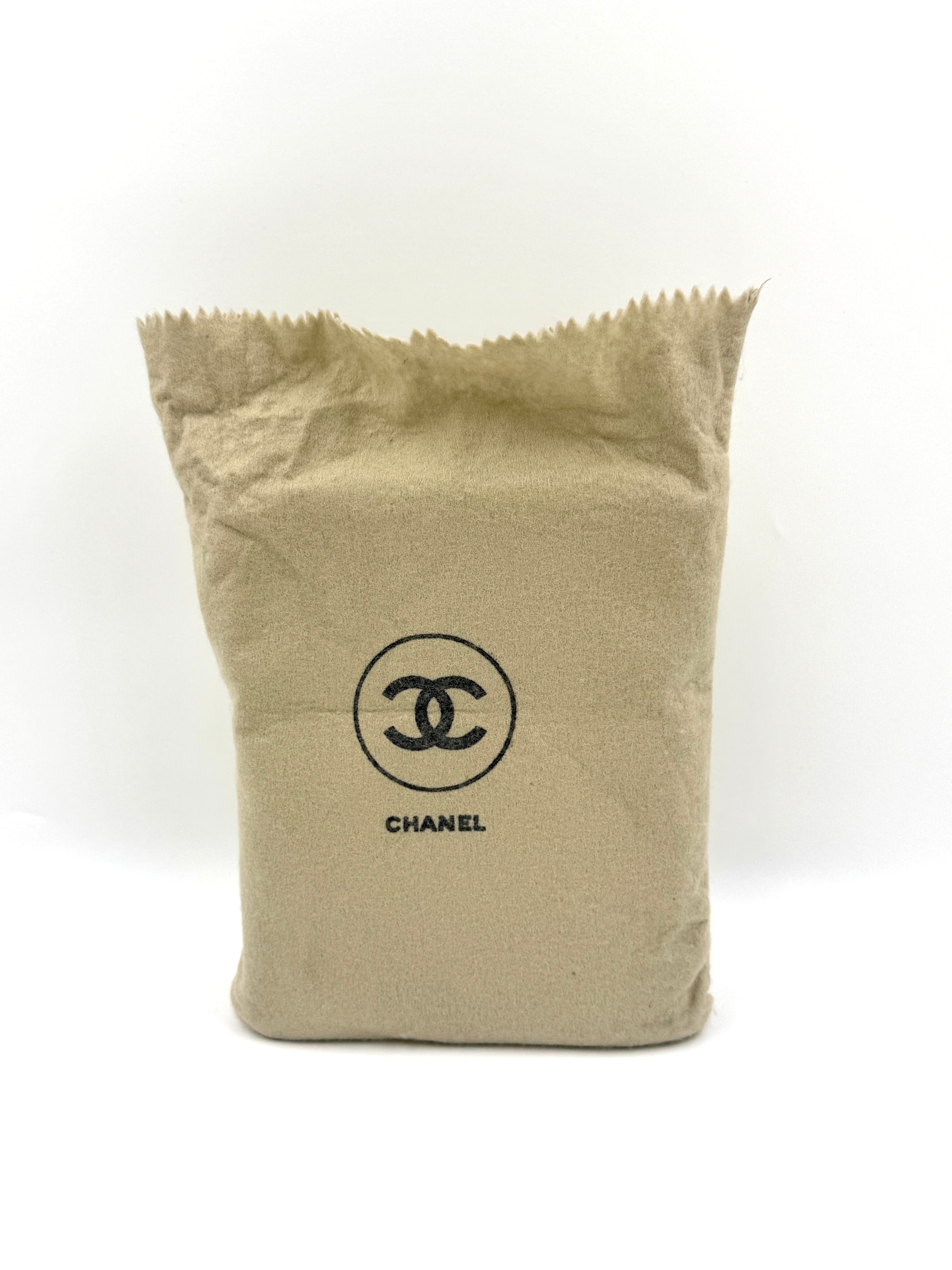 Chanel Square Single Flap Bag 1980s Gold Hardware Pre-Owned Authentic