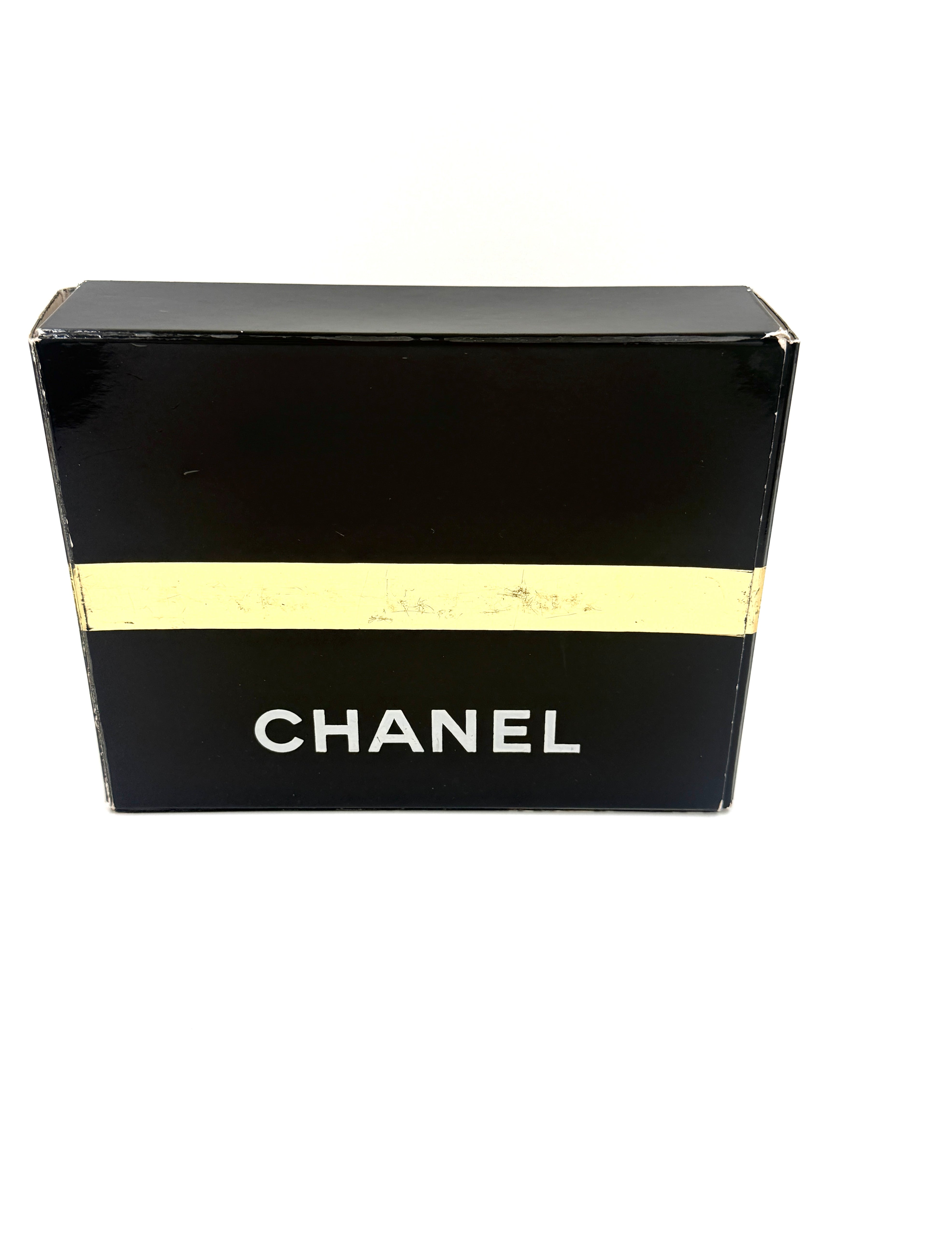 Chanel Square Single Flap Bag 1980s Gold Hardware Pre-Owned Authentic