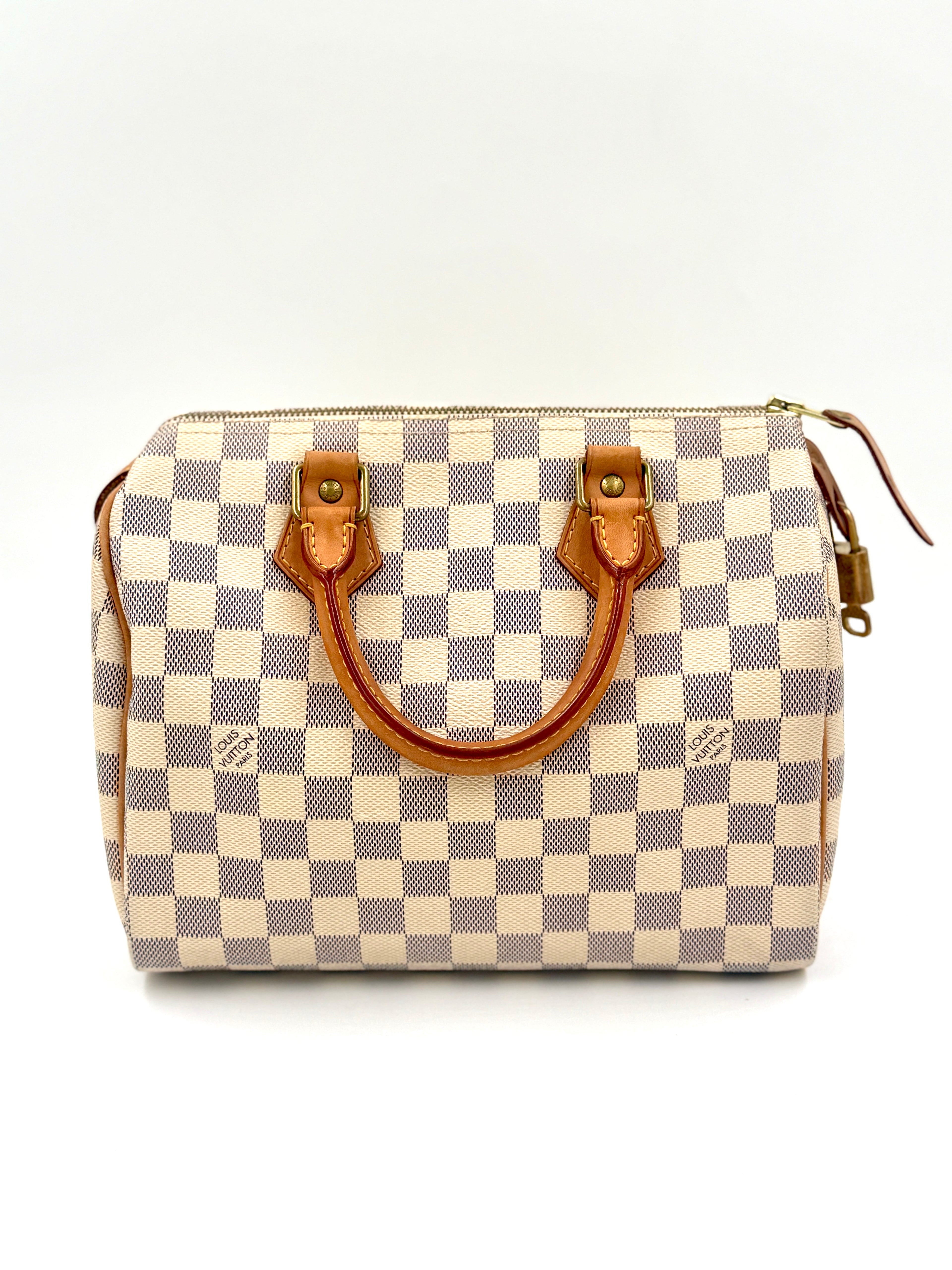 Louis Vuitton Damier Azur Speedy 25 -Pre Owned Authentic