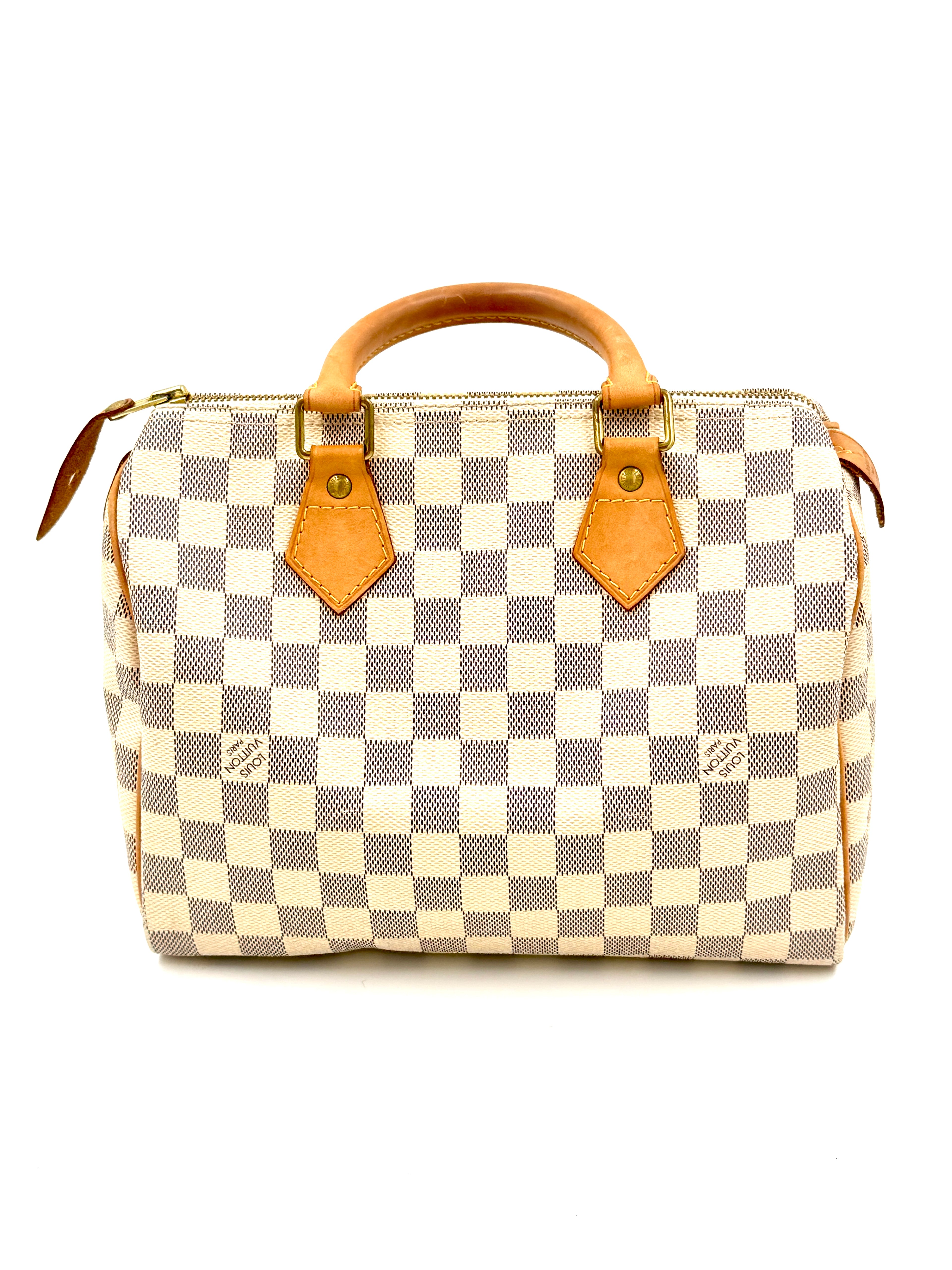 Louis Vuitton Damier Azur Speedy 25 -Pre Owned Authentic