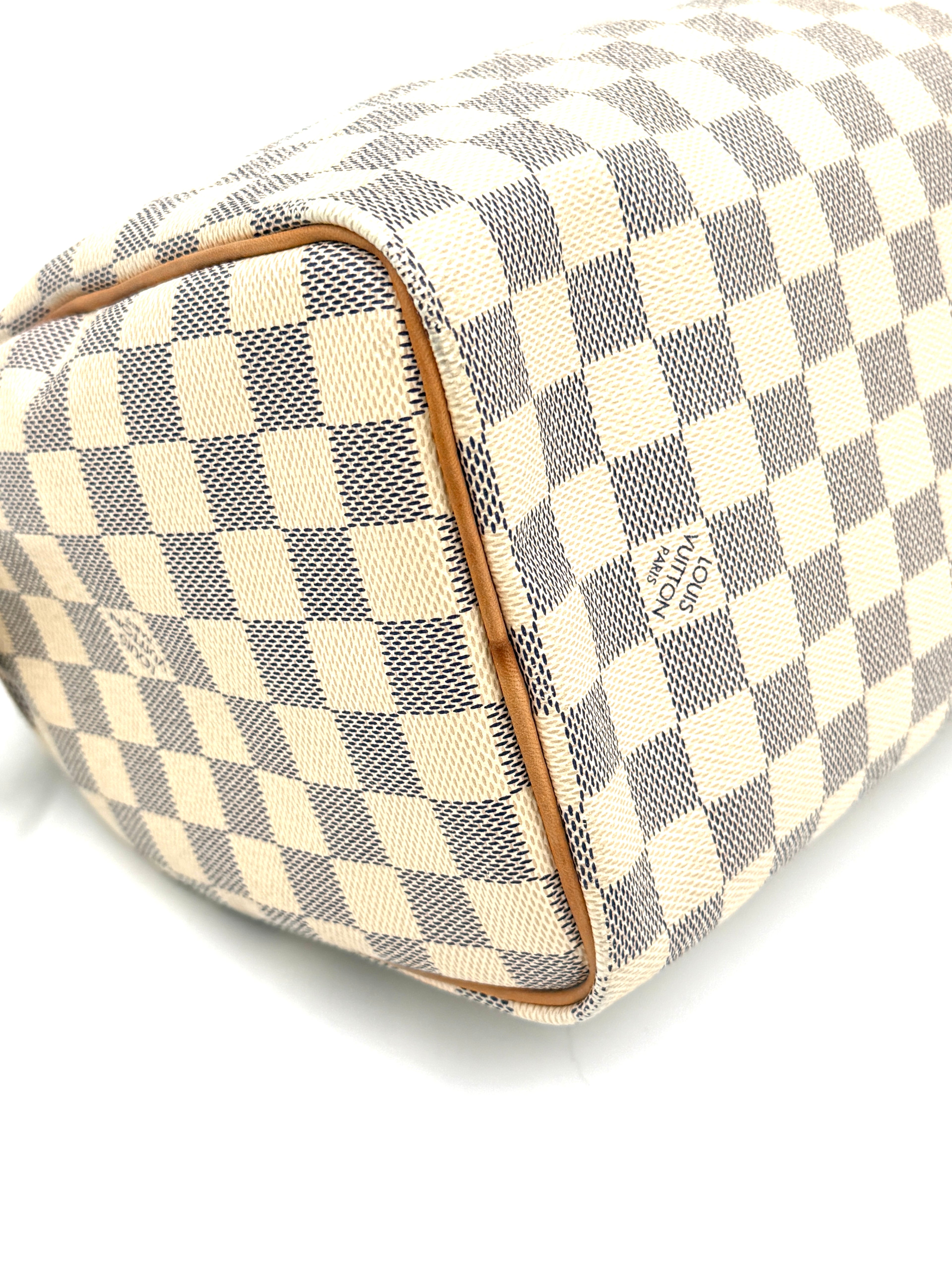 Louis Vuitton Damier Azur Speedy 25 -Pre Owned Authentic