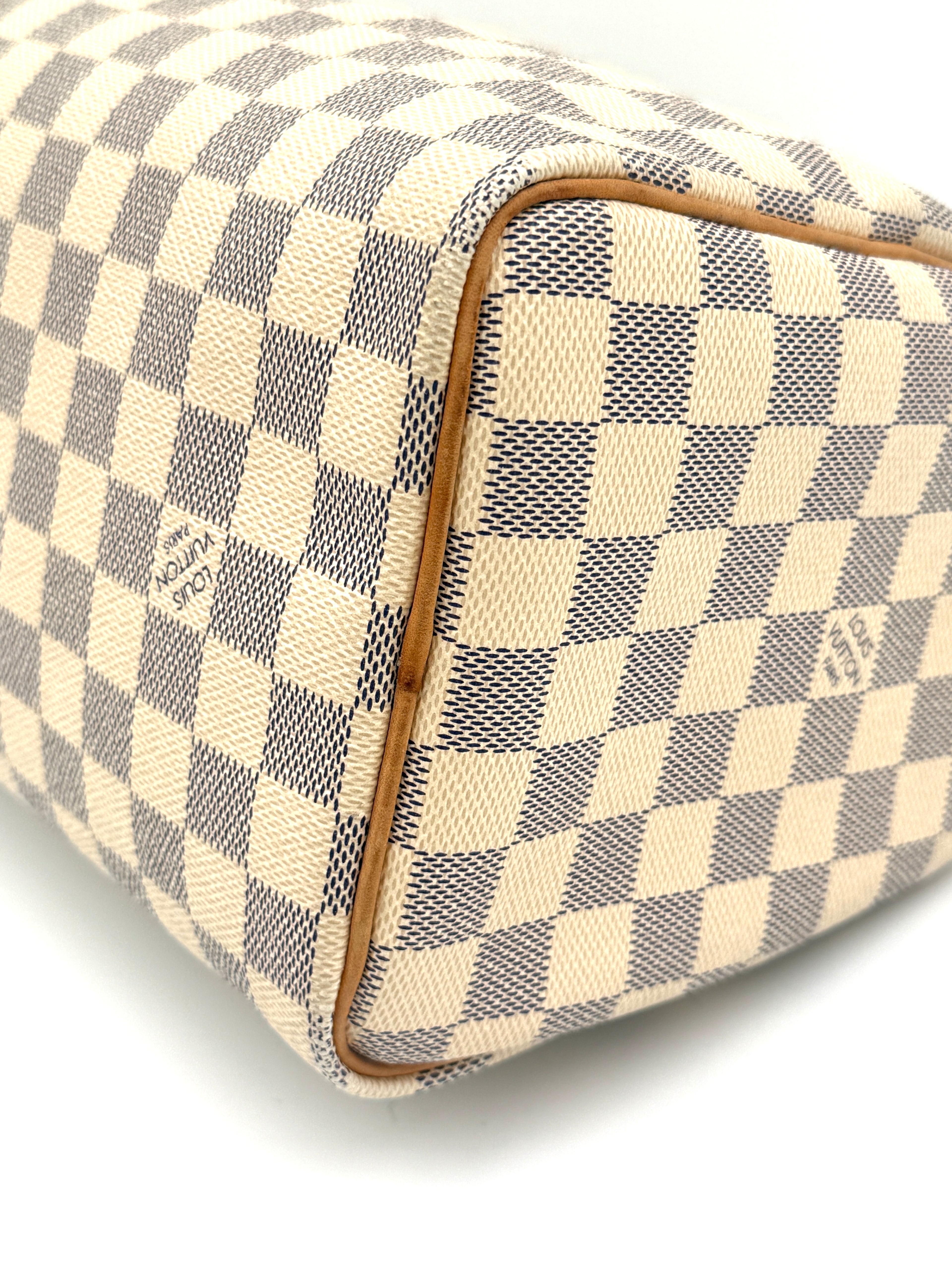 Louis Vuitton Damier Azur Speedy 25 -Pre Owned Authentic