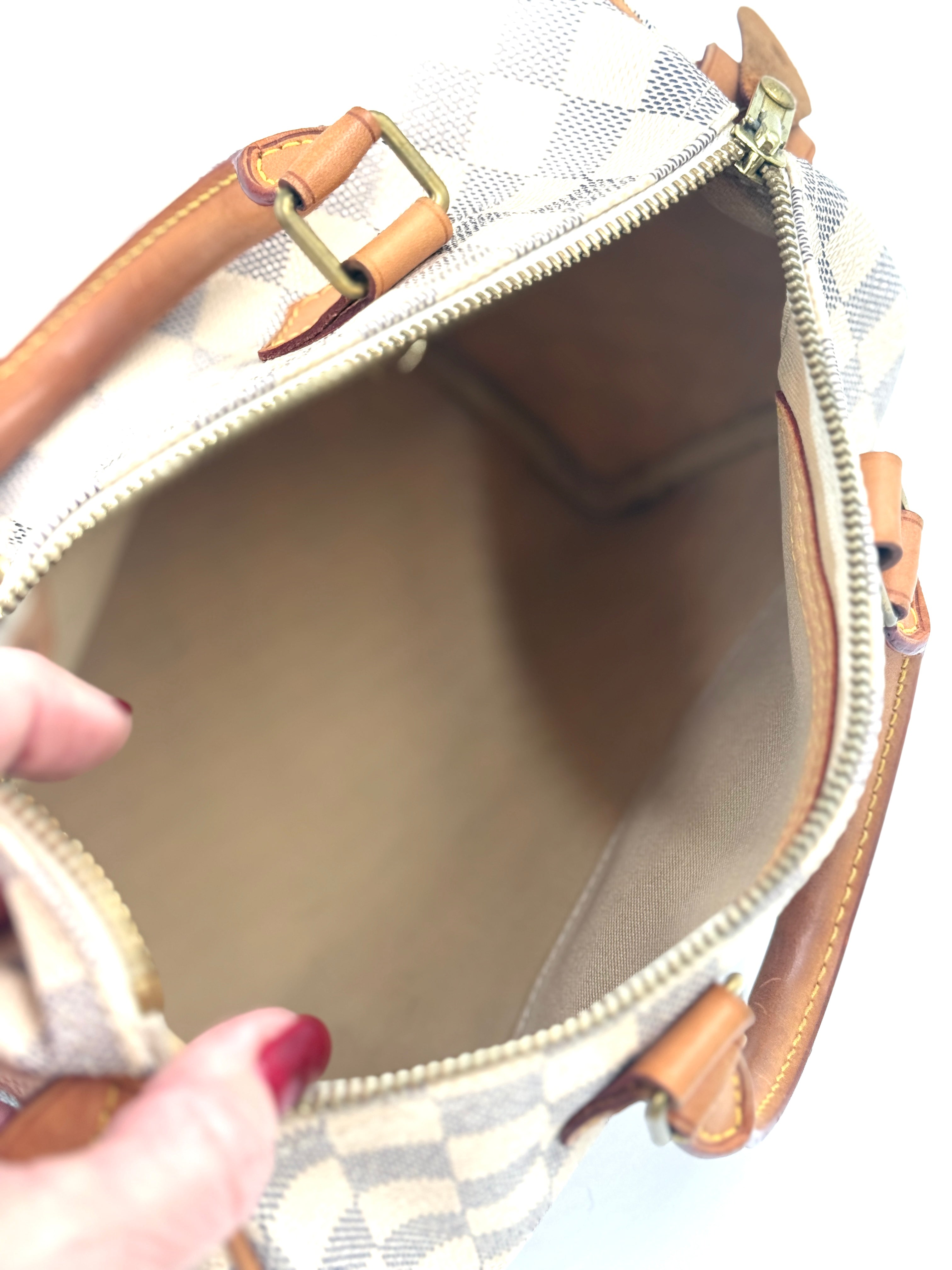 Louis Vuitton Damier Azur Speedy 25 -Pre Owned Authentic