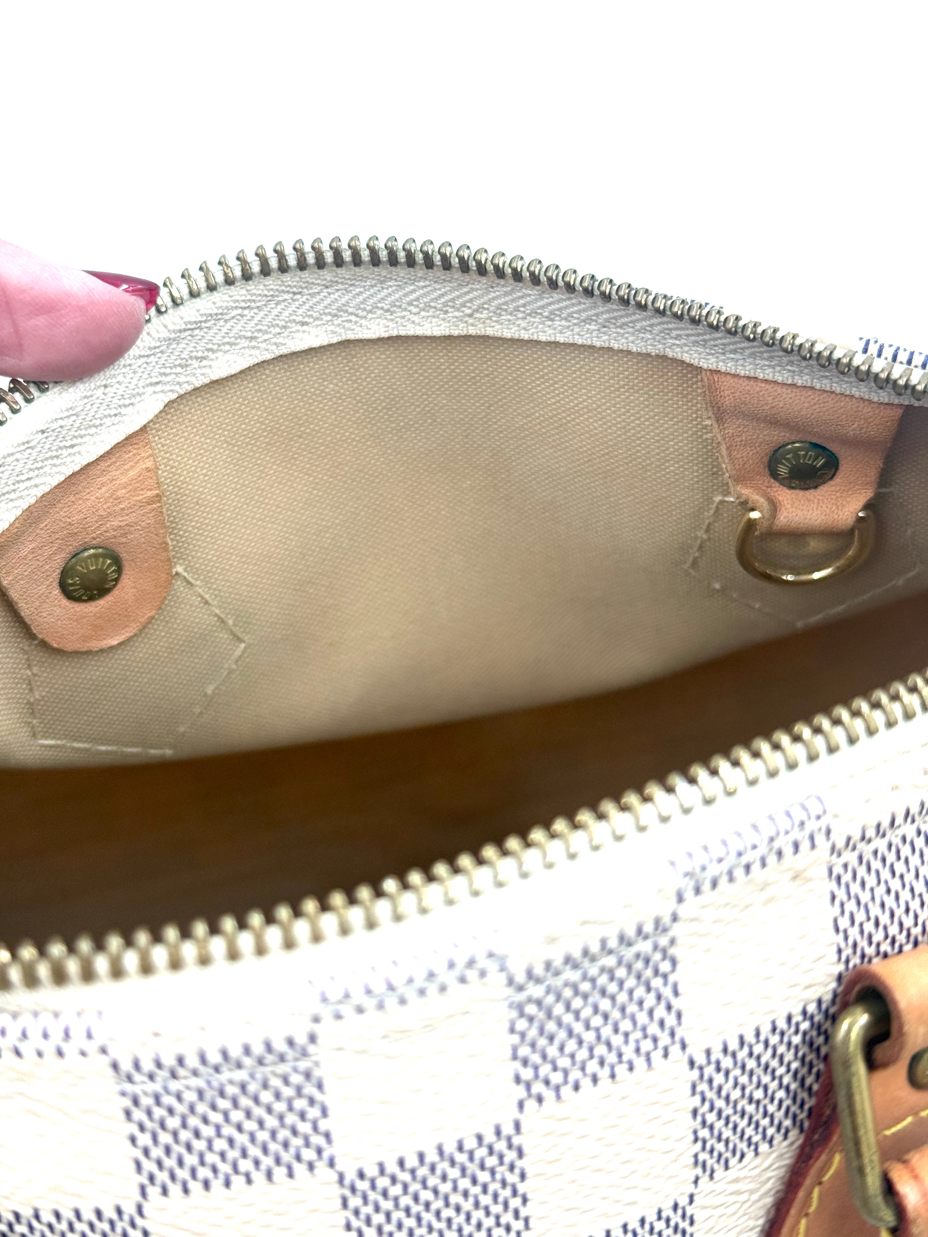 Louis Vuitton Damier Azur Speedy 25 -Pre Owned Authentic