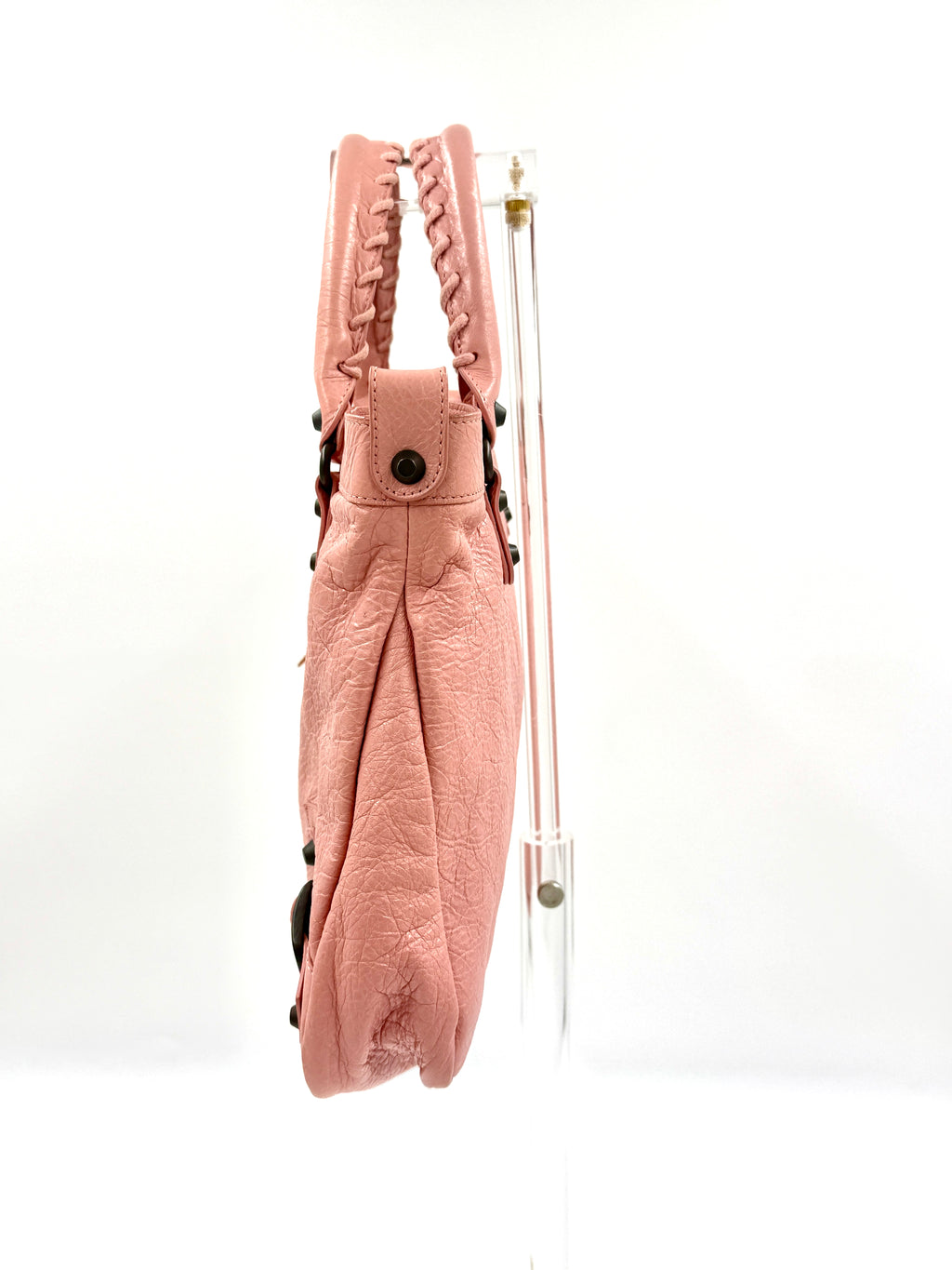 Balenciaga Pink Agneau Classic City Bag Pre Owned Authentic