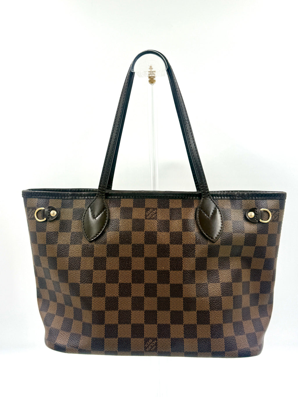 Louis Vuitton Neverfull PM Damier Ebene Pre Owned Authentic