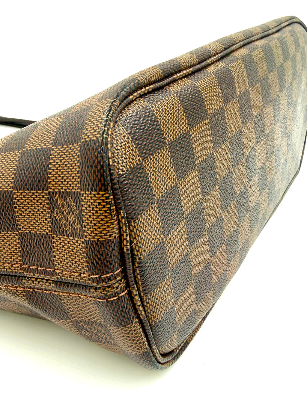 Louis Vuitton Neverfull PM Damier Ebene Pre Owned Authentic