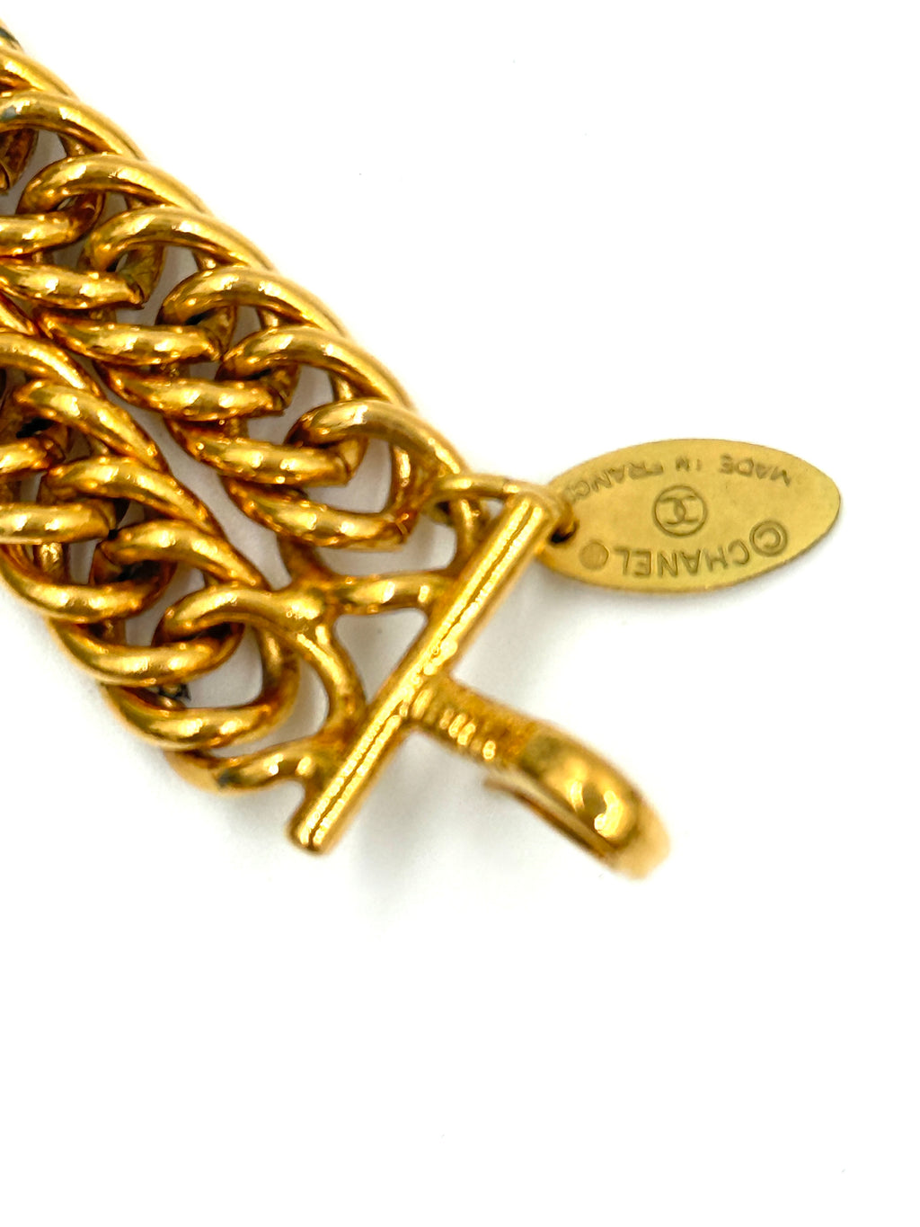 Pre-Owned Chanel Leo Lion Sun Medallion Double Chain Necklace - Authenticated