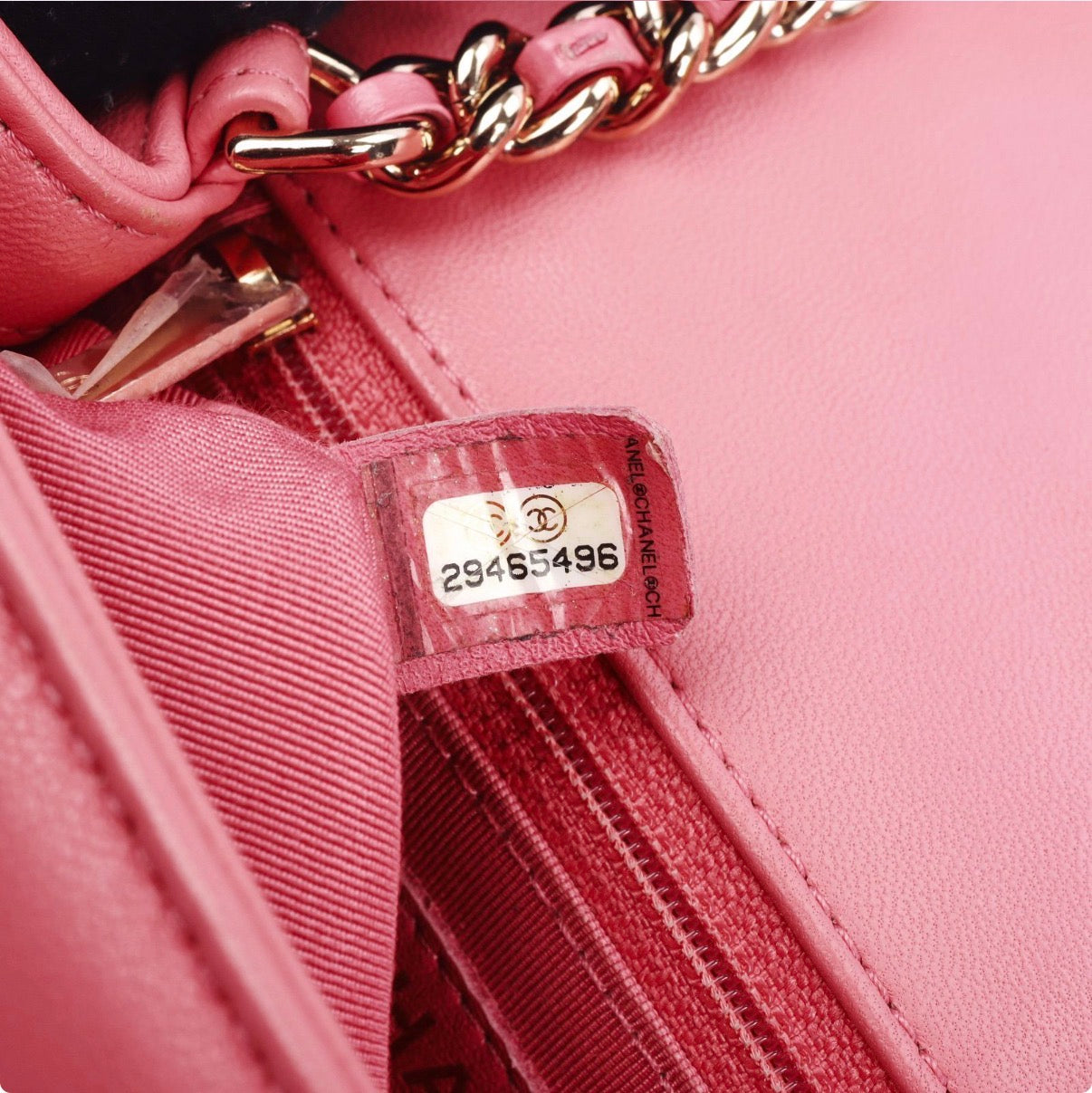 Pre-Owned Chanel Beauty Begins Flap Bag Pink Spring/Summer 2020 - Authenticated