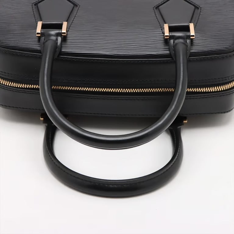 Pre-Owned Louis Vuitton Black Epi Leather Sablon Bag - Authenticated