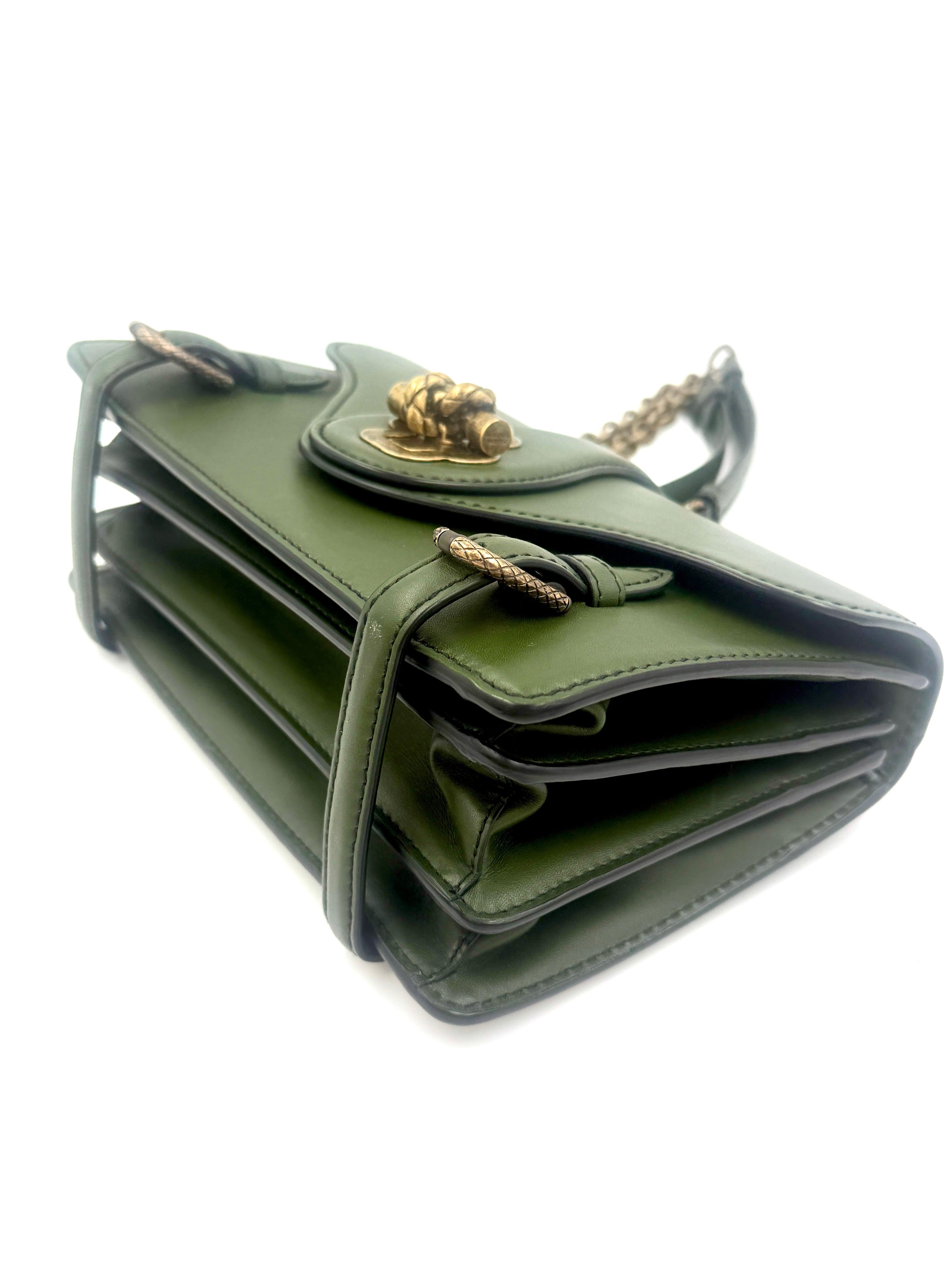 Pre-owned Bottega Veneta Green City Knot Bag - Authenticated