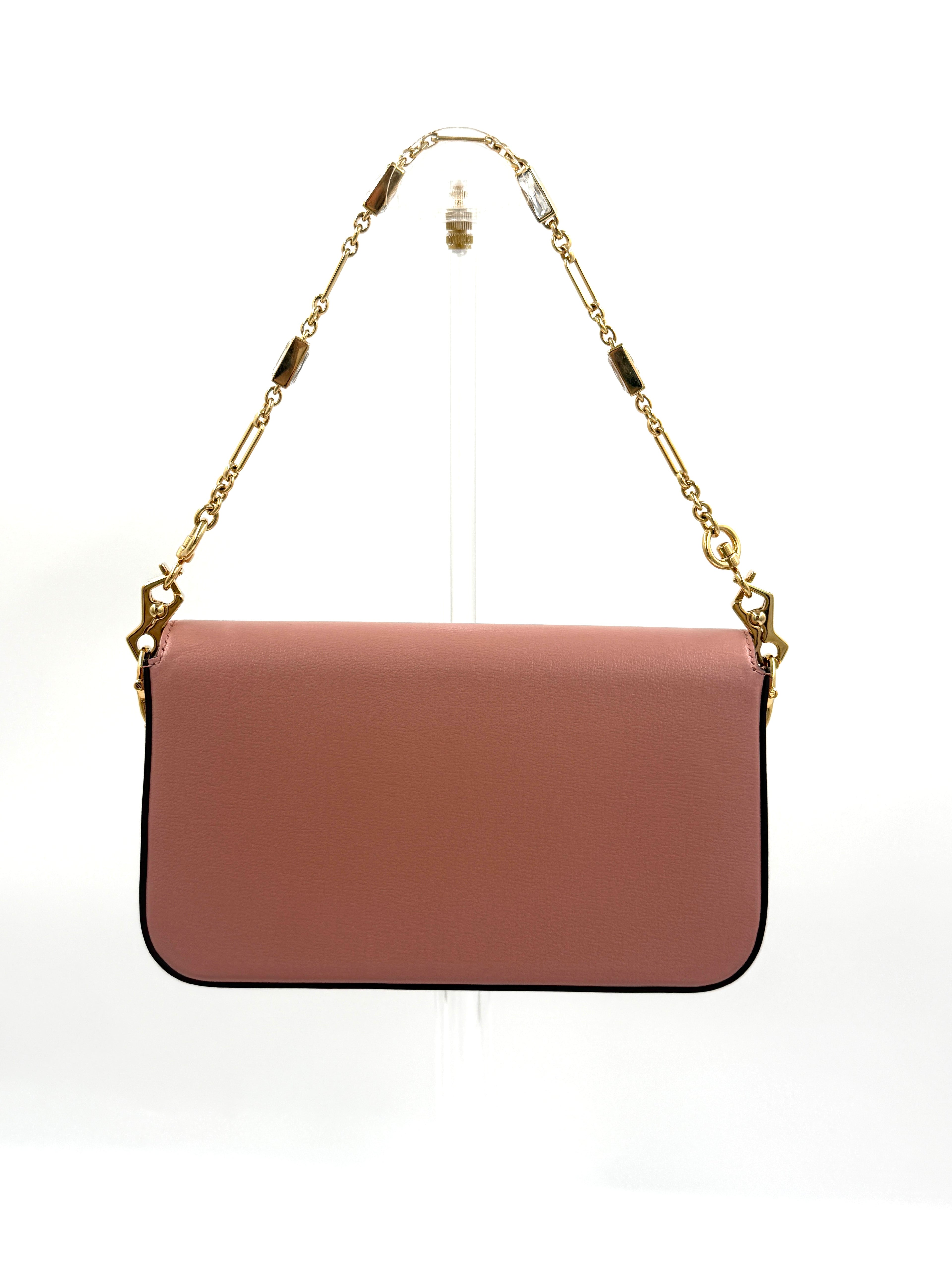 Pre-Owned Gucci Horsebit 1955 Mini Shoulder Bag Dusty Carmine Rose - Authenticated