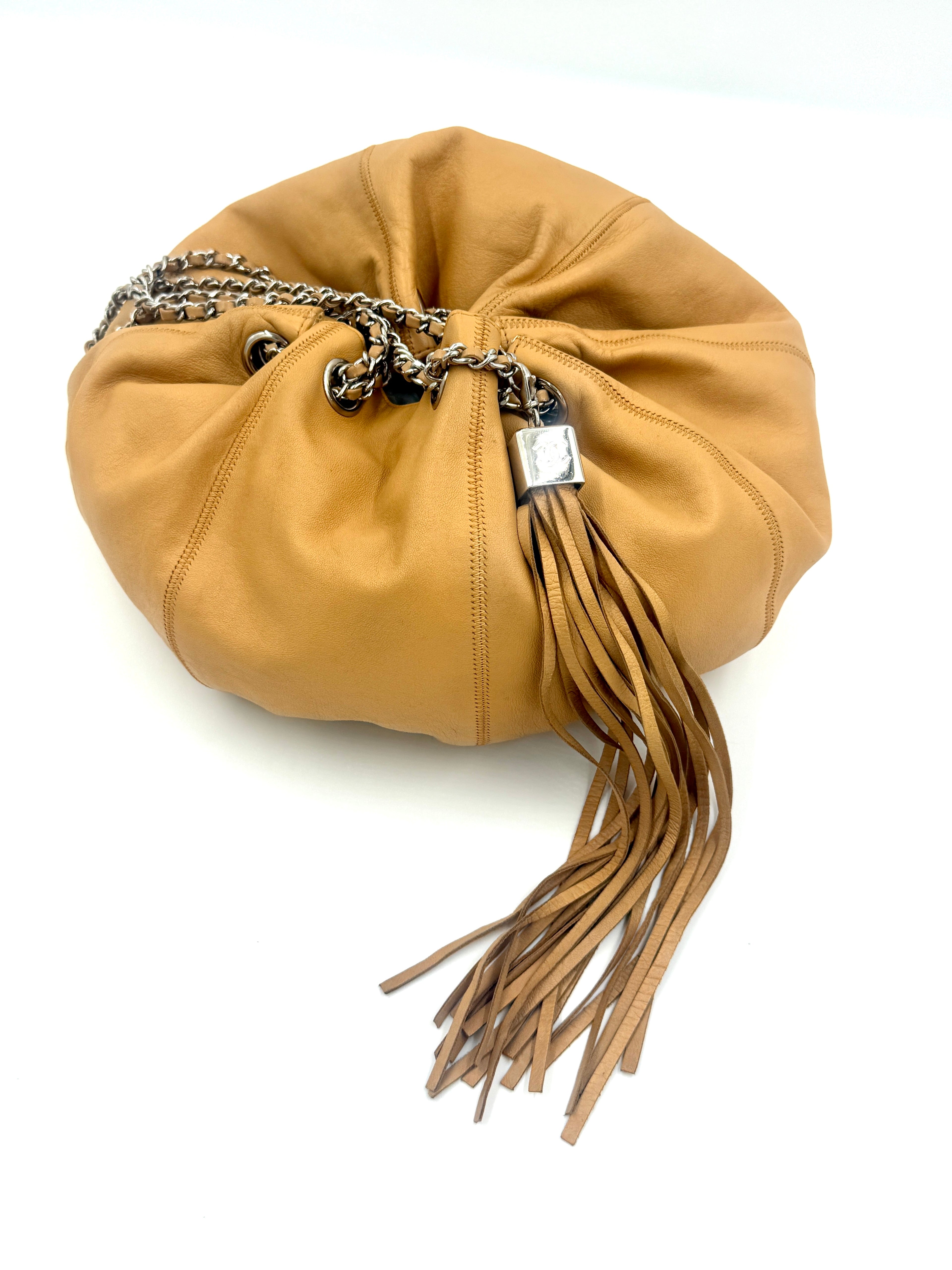 Pre-Owned Chanel Sac Cordon Shoulder Bag with Removable Tassel - Authenticated