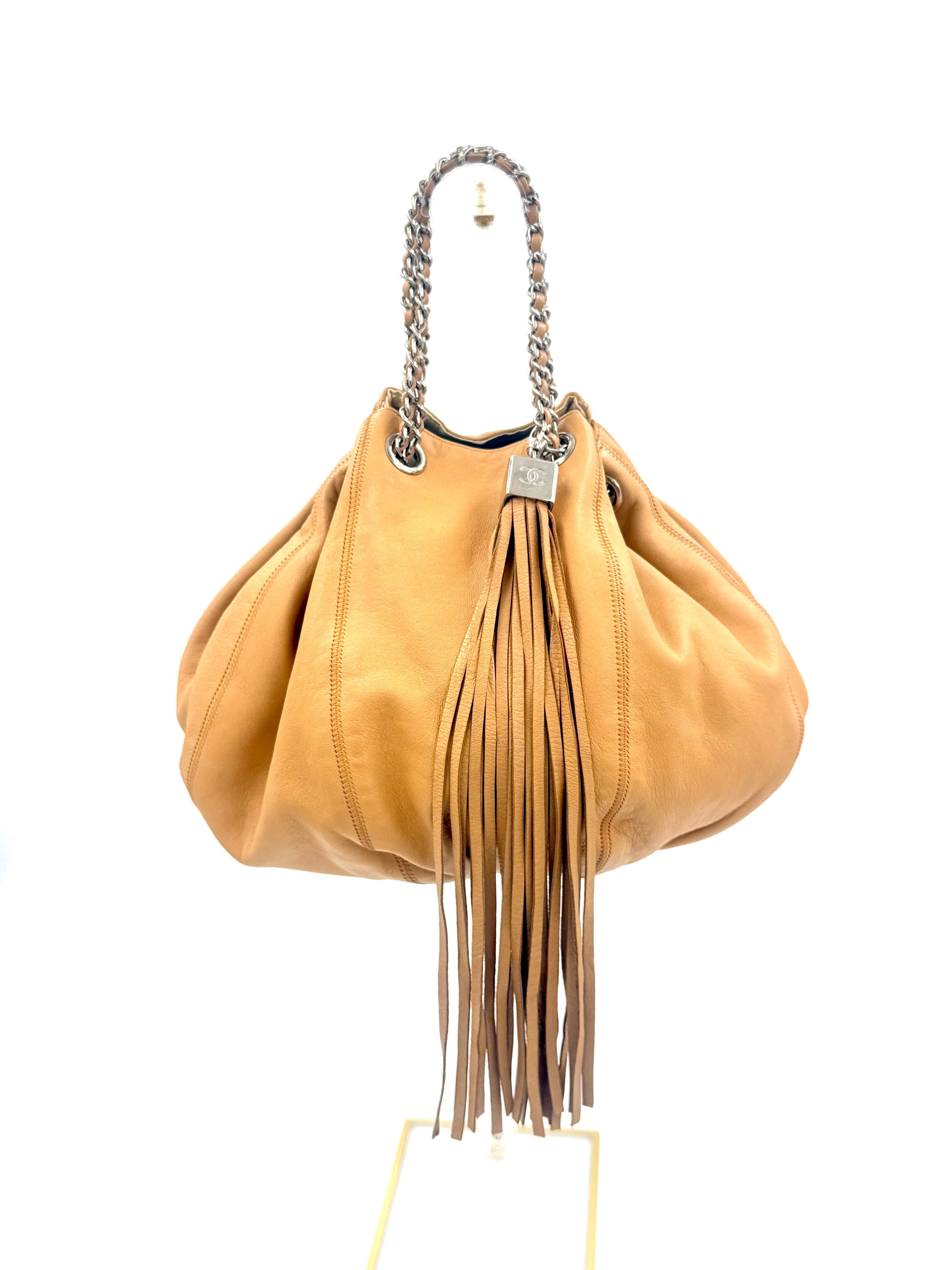 Pre-Owned Chanel Sac Cordon Shoulder Bag with Removable Tassel - Authenticated