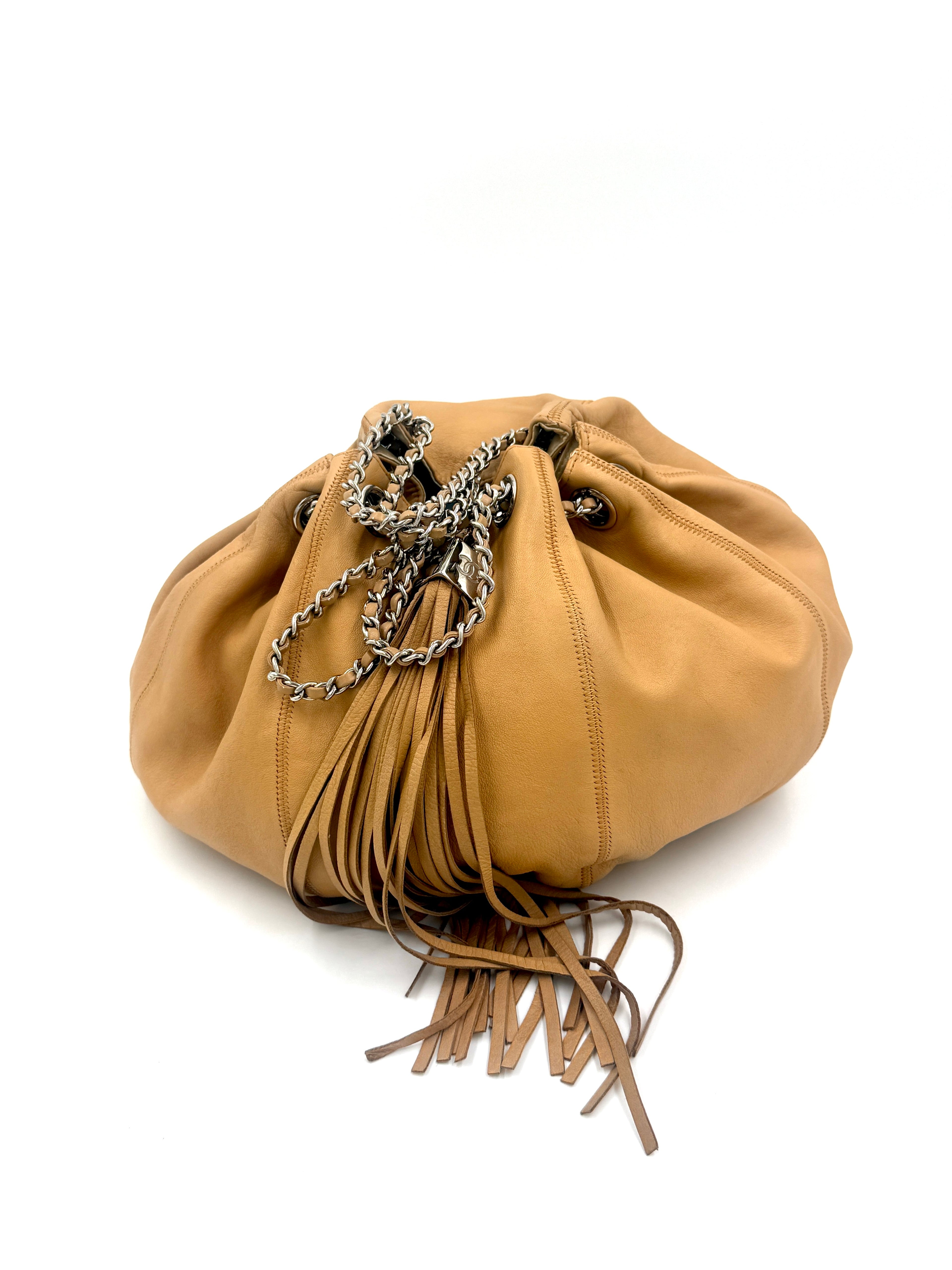 Pre-Owned Chanel Sac Cordon Shoulder Bag with Removable Tassel - Authenticated