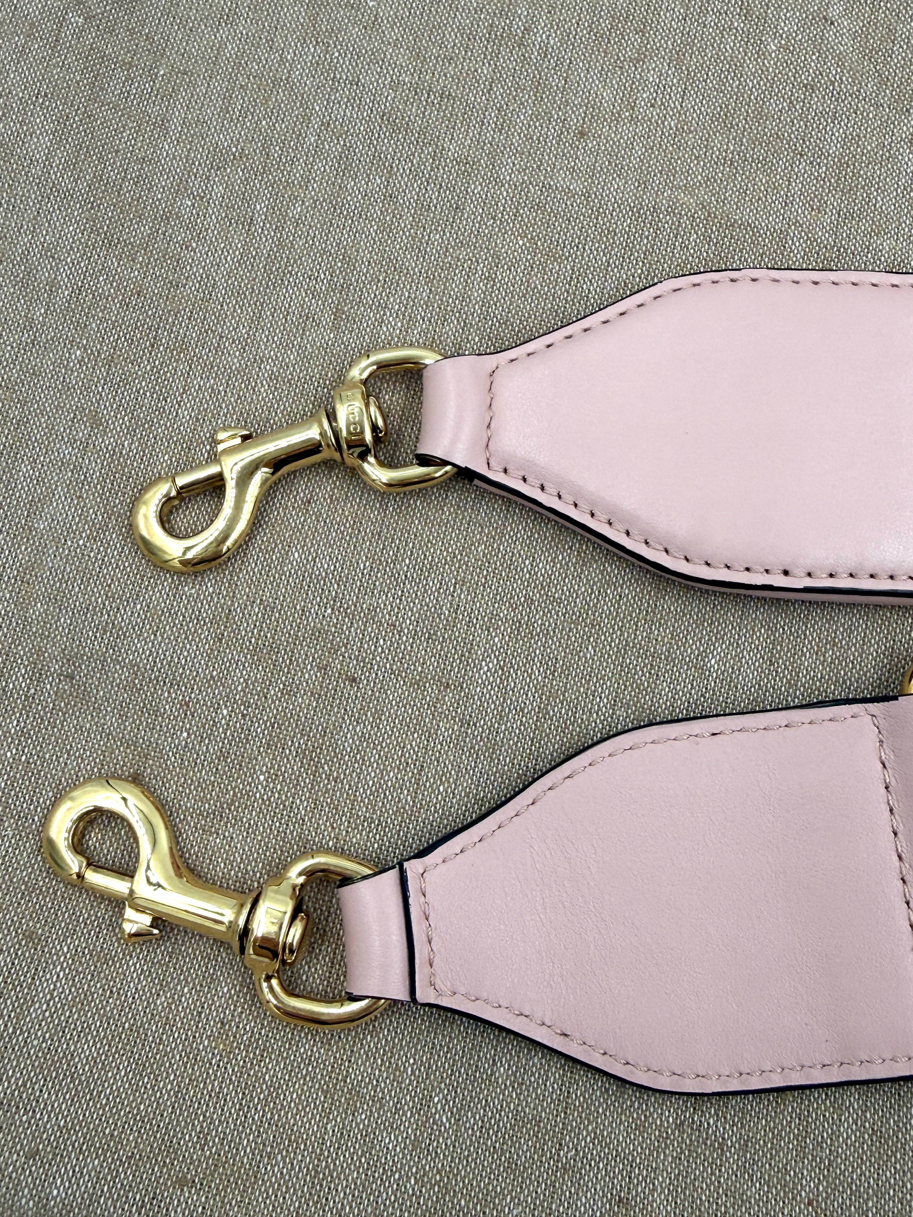 Pre-Owned GUCCI Calfskin GG Matelasse  Bag Perfect Pink Natural - Authenticated