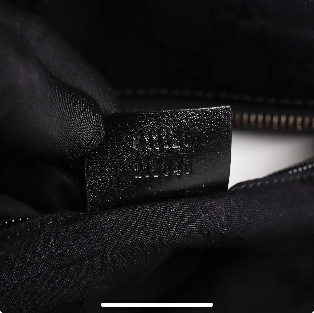 Pre-Owned Gucci Black Imprimé Large Tote - Vintage Early 2000s GG Monogram - Authenticated