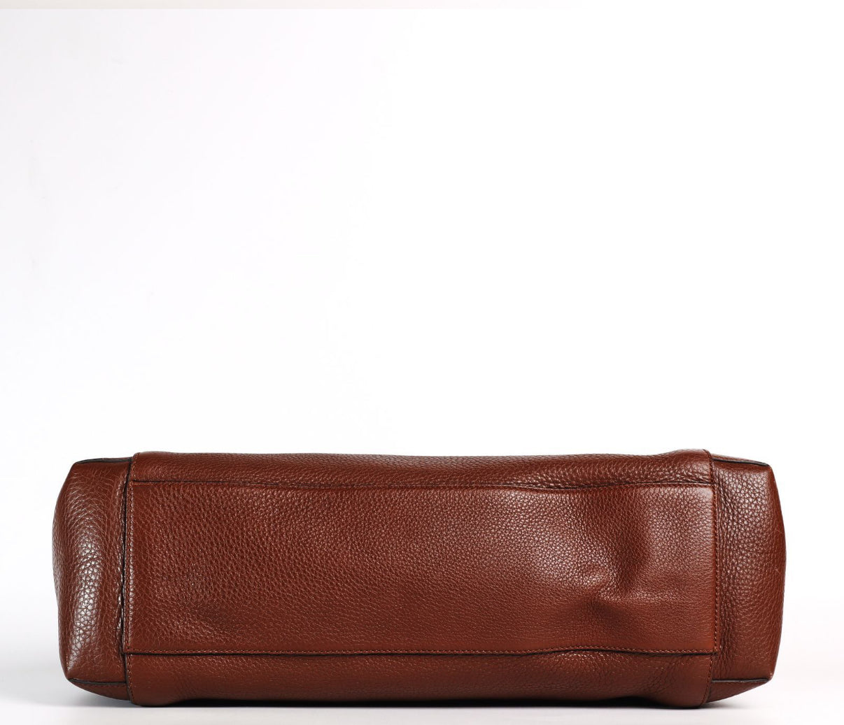 Pre-Owned Gucci Brown Leather Bamboo Bead Tassel Handbag - Authenticated