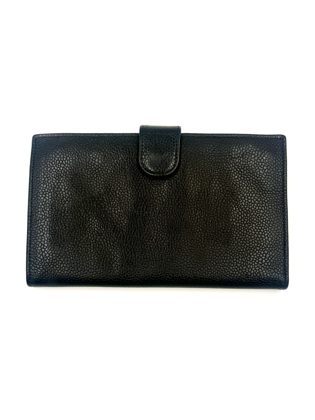 Pre-Owned Chanel Vintage CC Caviar Wallet - Authenticated