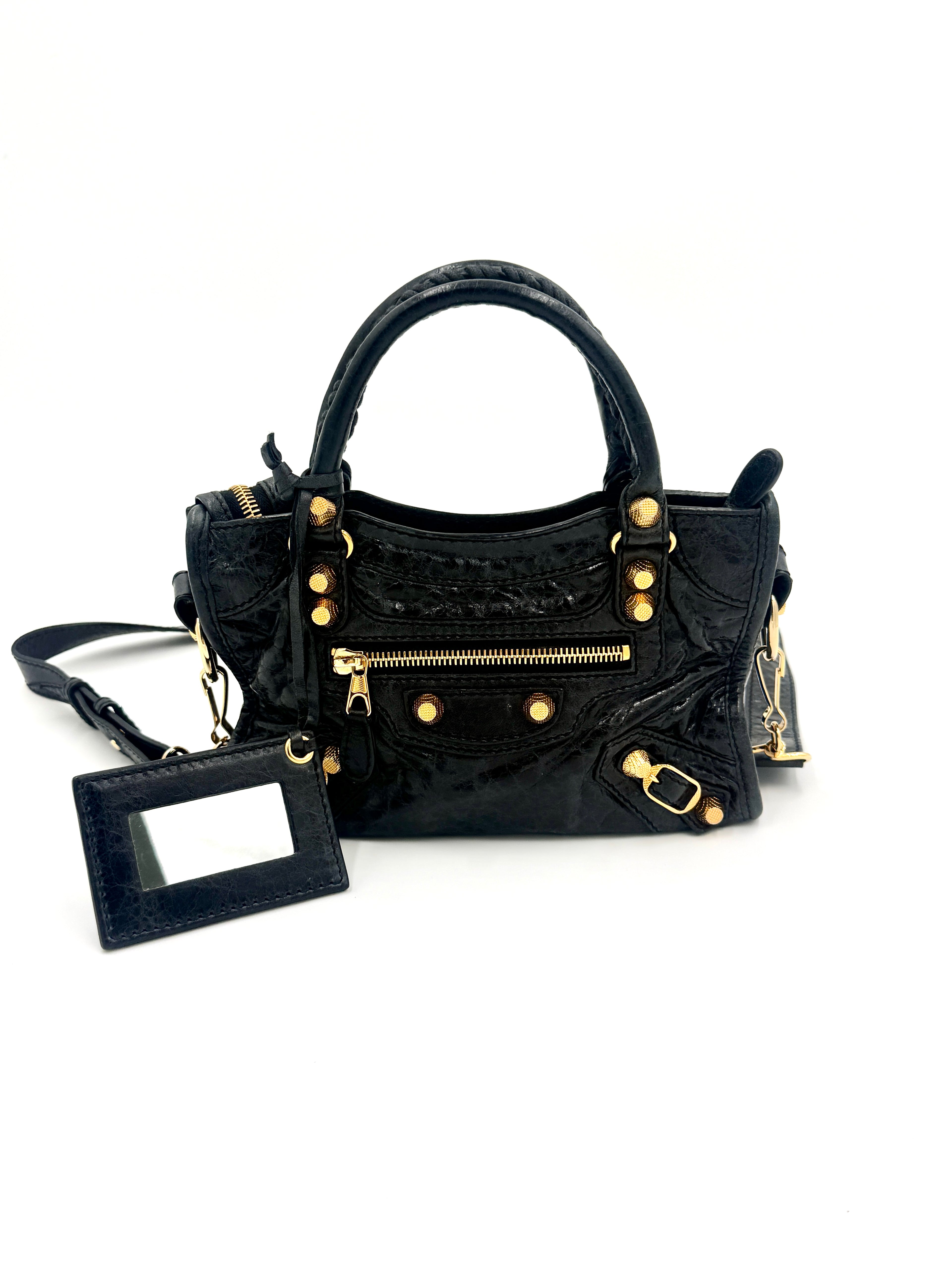 Pre-Owned Balenciaga Mini City Bag - Authenticated