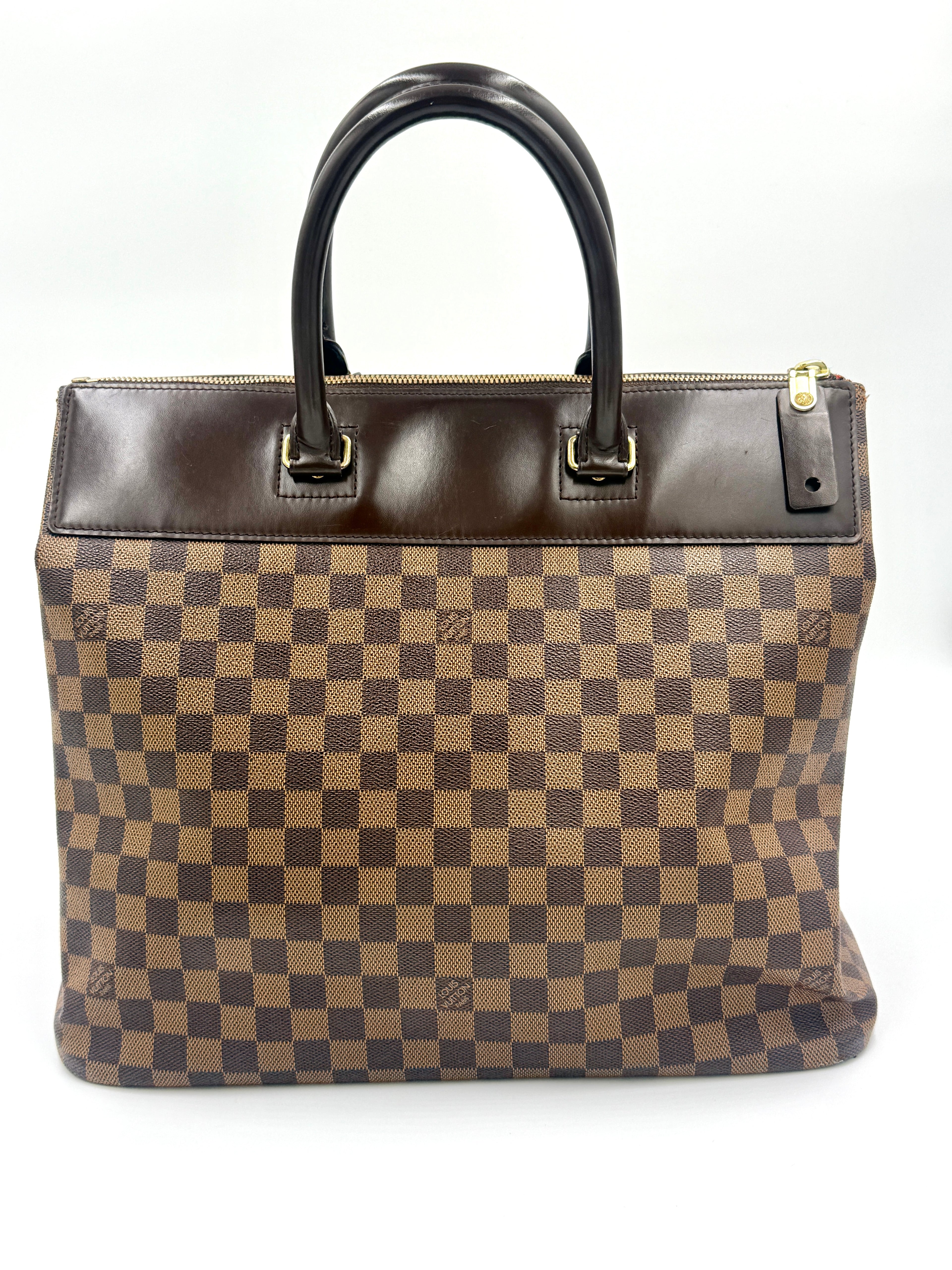 Louis Vuitton Greenwich Bag Damier Ebene - Pre Owned Authentic
