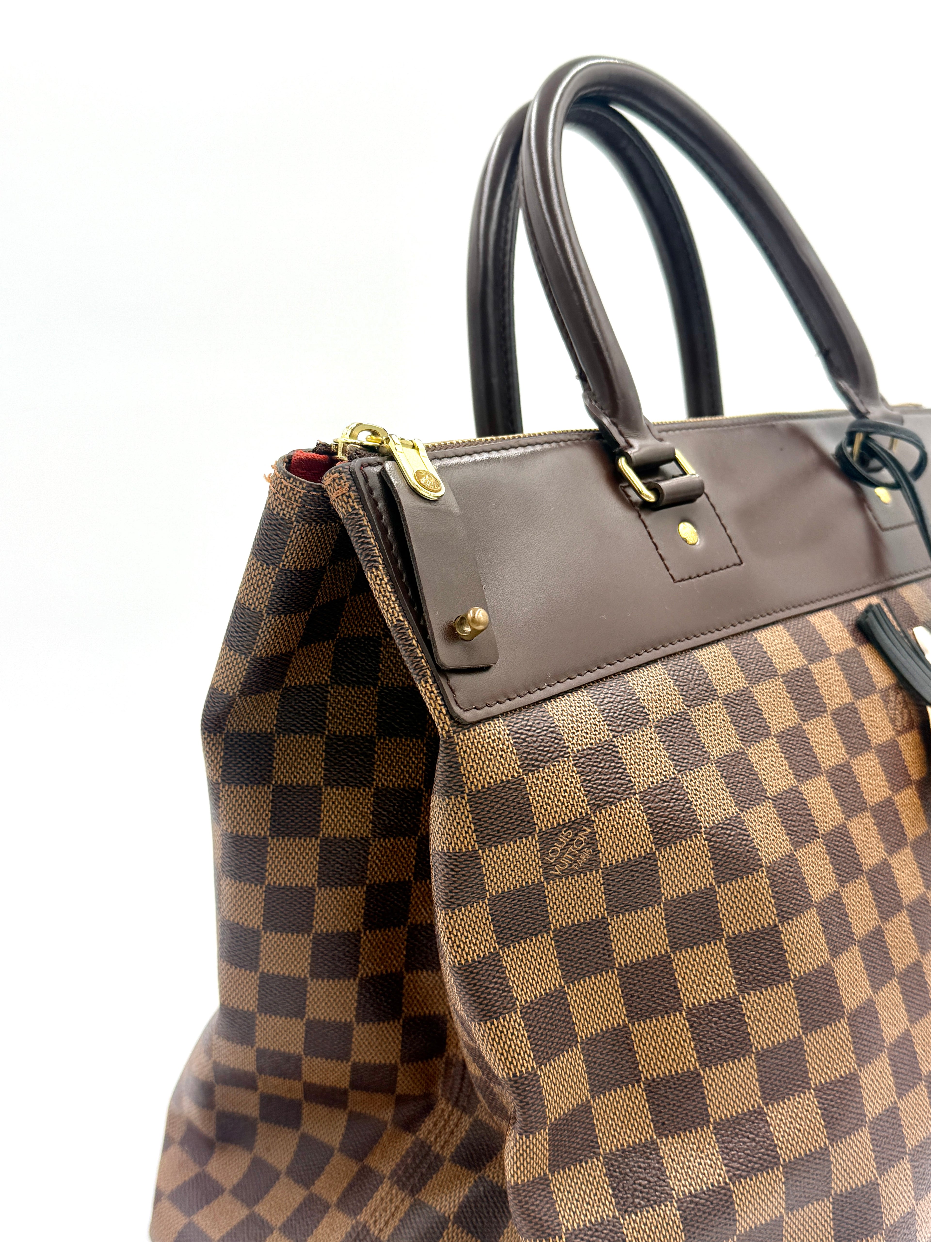 Louis Vuitton Greenwich Bag Damier Ebene - Pre Owned Authentic