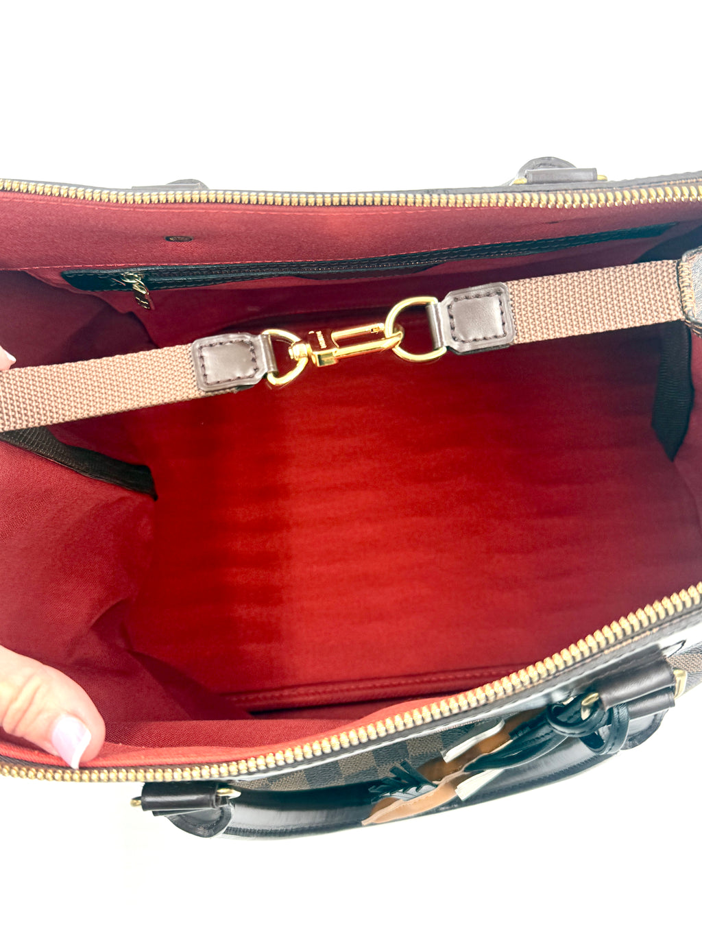 Louis Vuitton Greenwich Bag Damier Ebene - Pre Owned Authentic