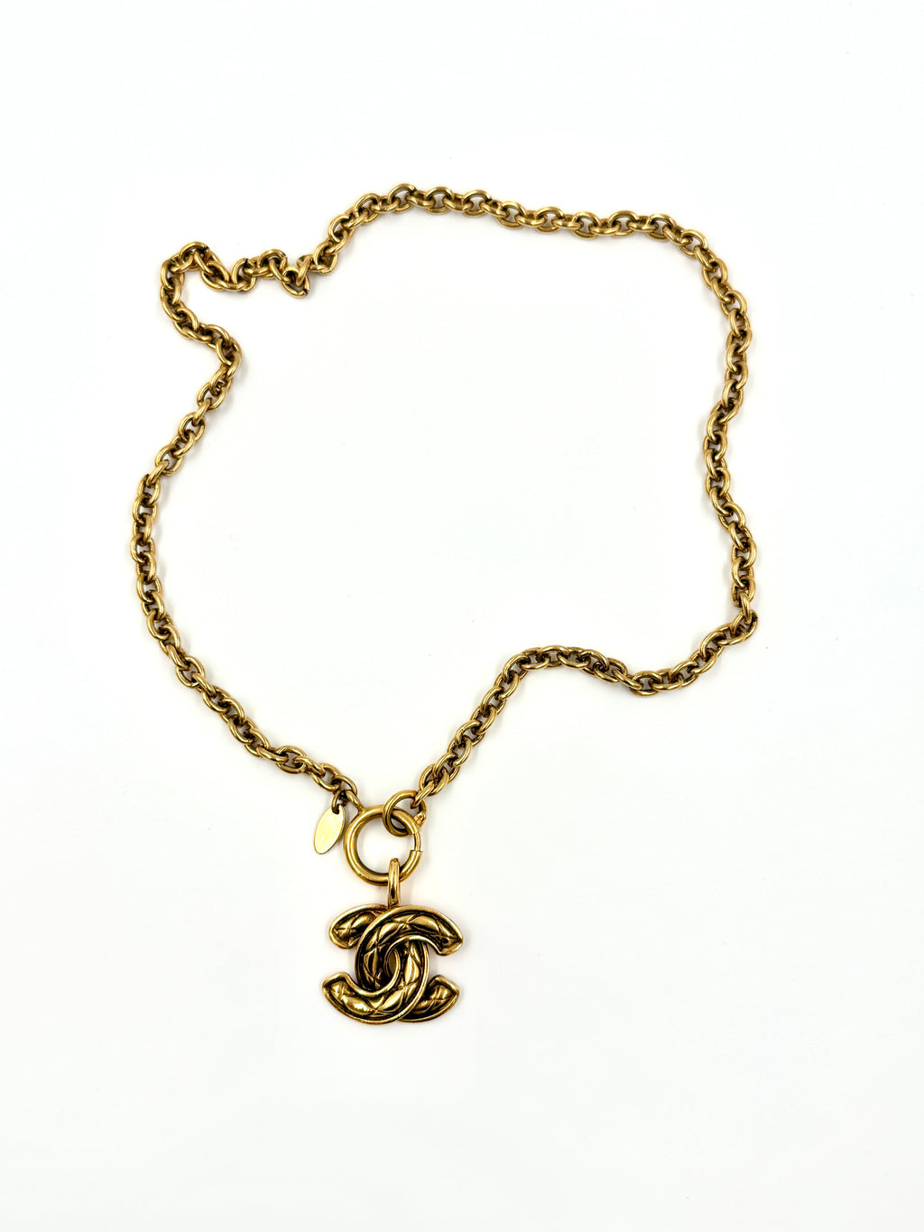 Chanel Classic Vintage CC Necklace - Pre Owned Authentic