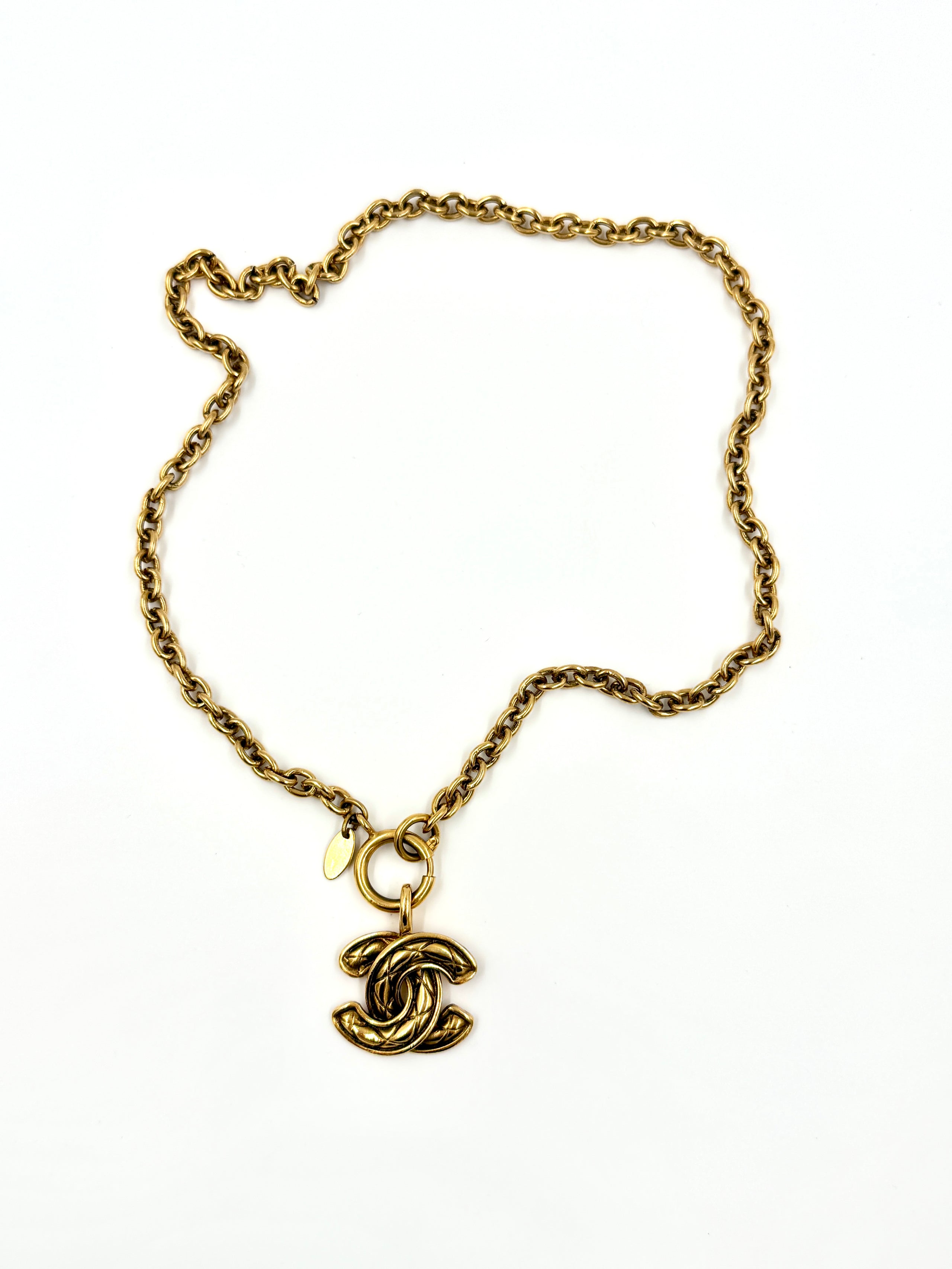 Chanel Classic Vintage CC Necklace - Pre Owned Authentic