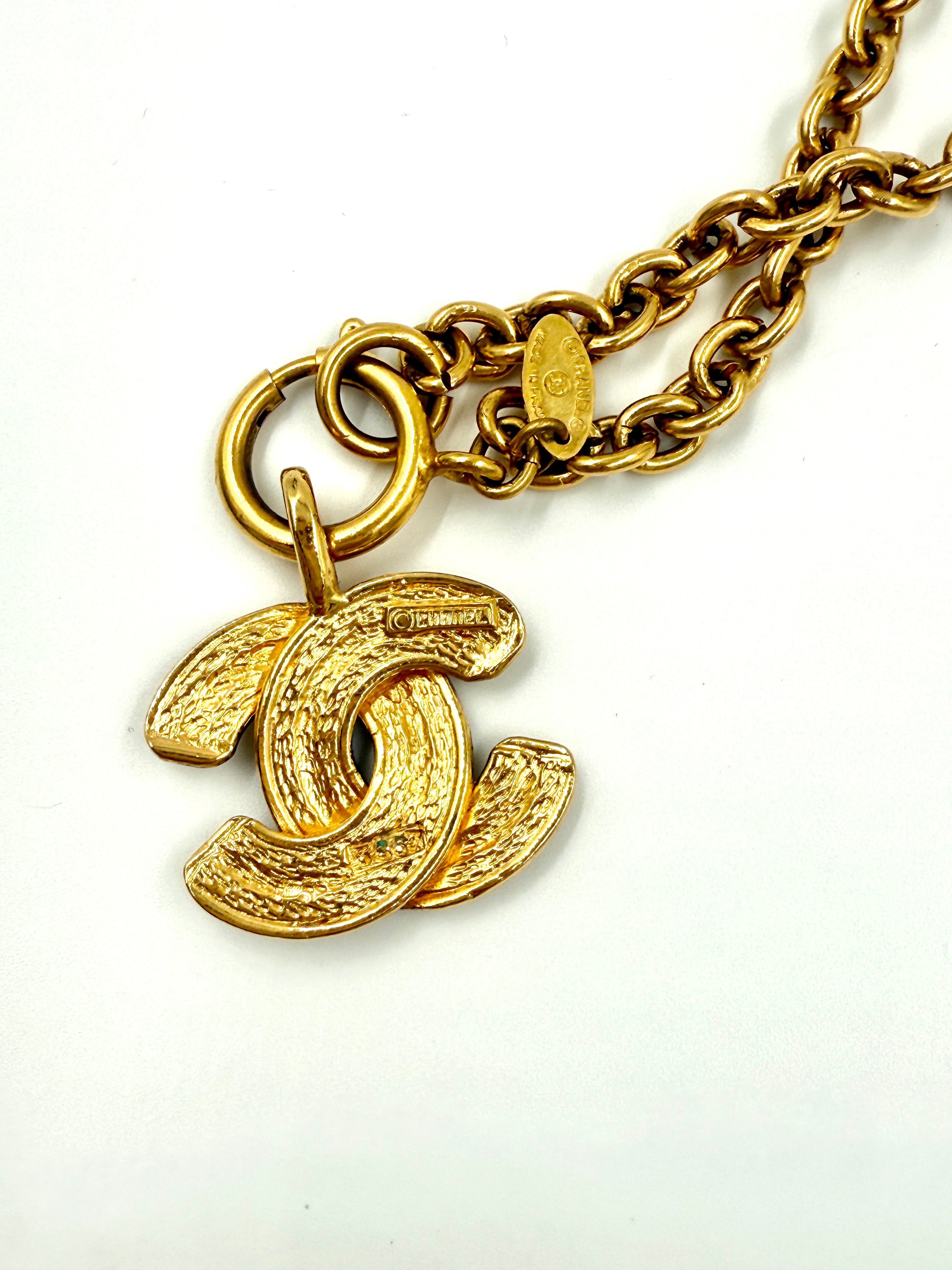 Chanel Classic Vintage CC Necklace - Pre Owned Authentic