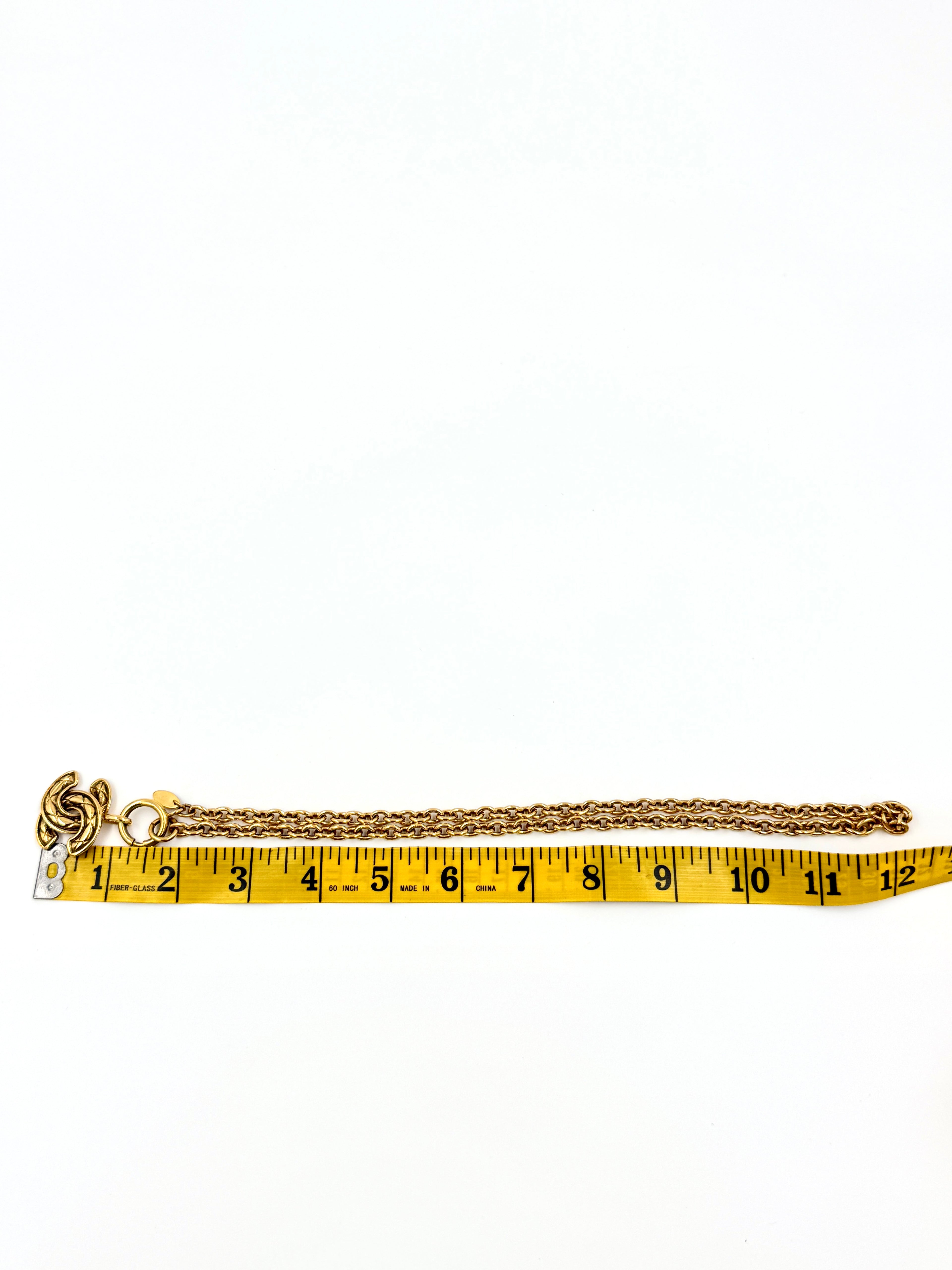 Chanel Classic Vintage CC Necklace - Pre Owned Authentic