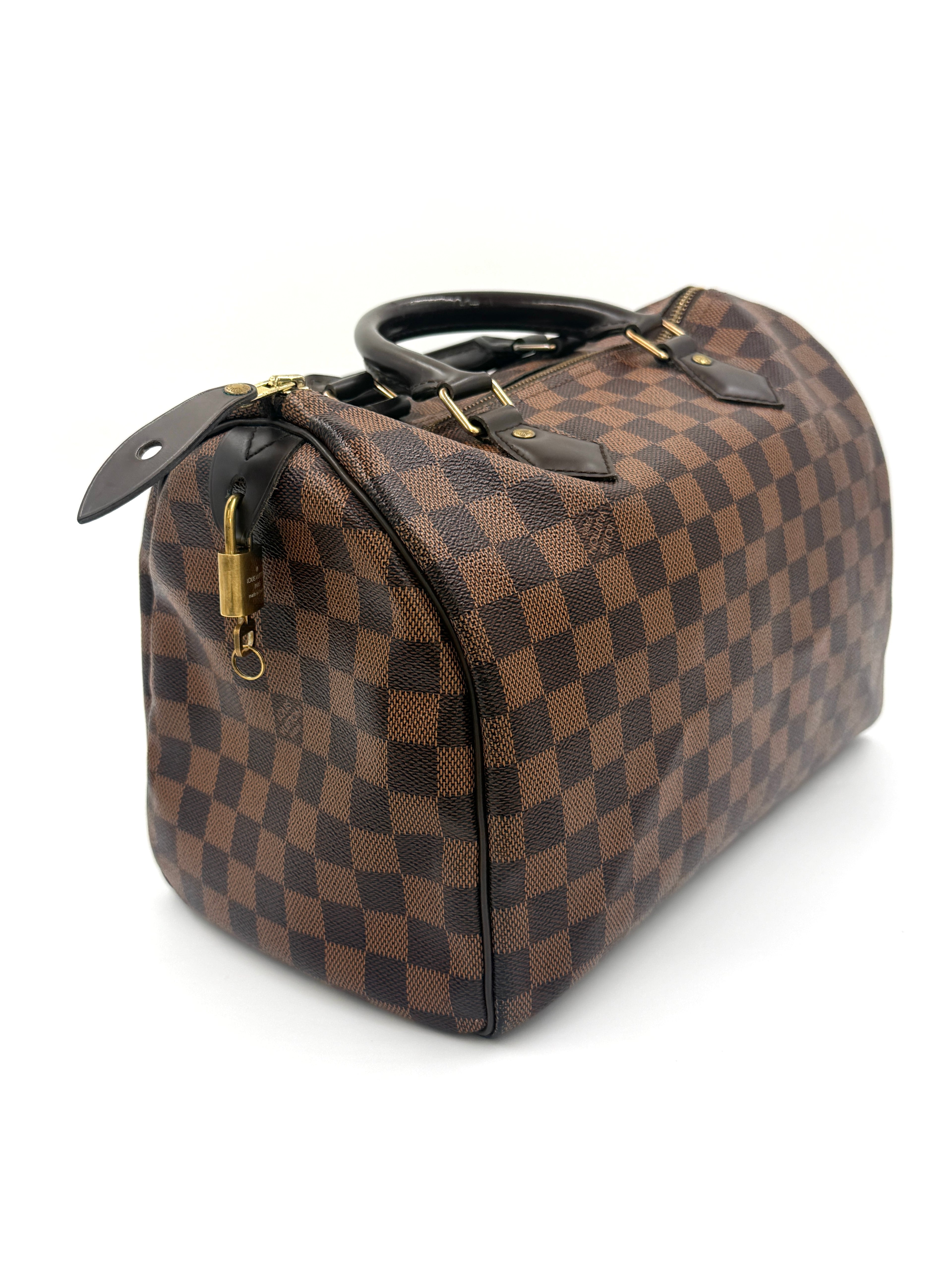 Louis Vuitton Speedy 30 Damier Ebene - Pre Owned Authentic