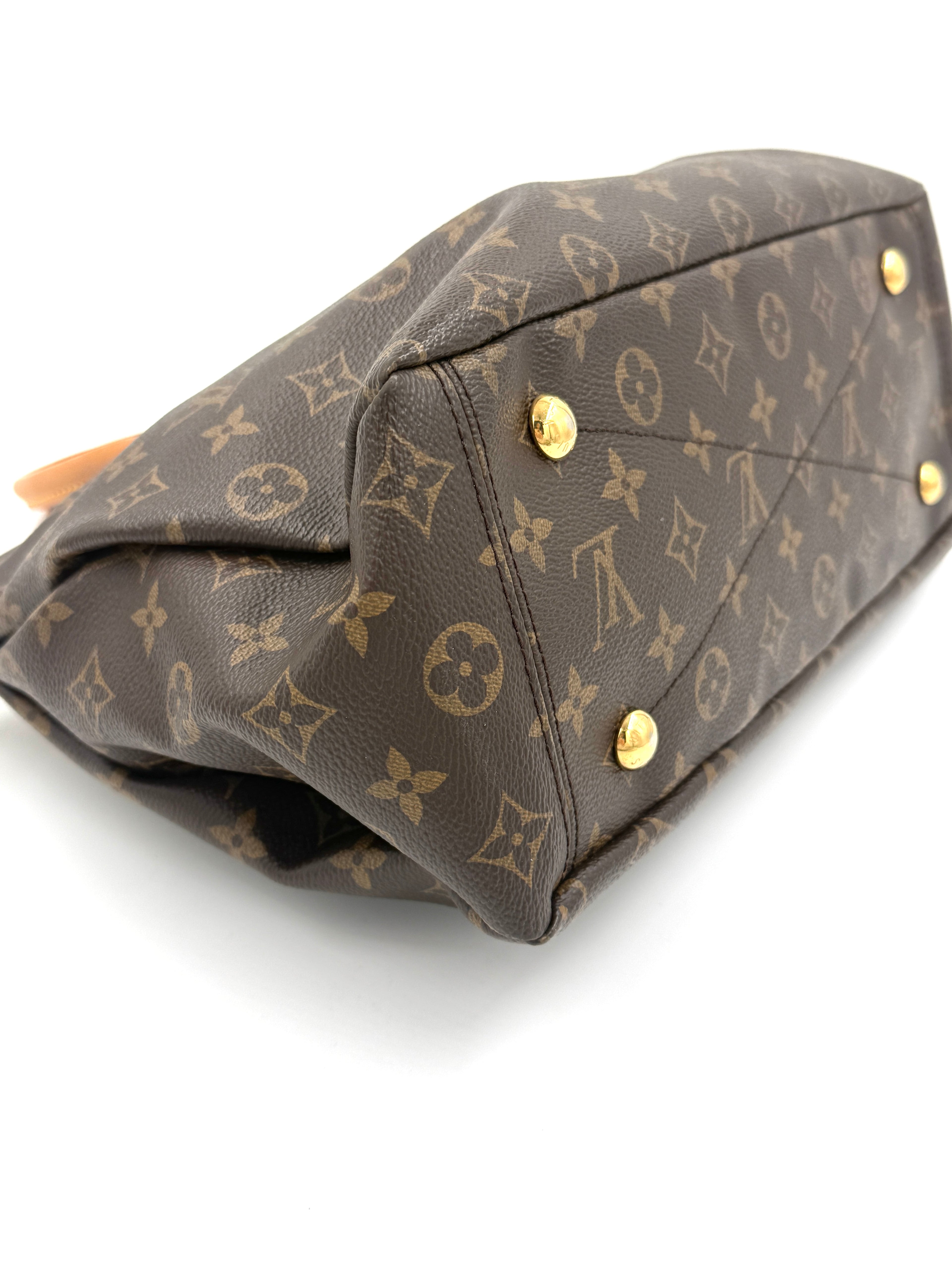 Louis Vuitton Monogram Canvas Pallas Convertible Tote MM - Pre Owned Authentic