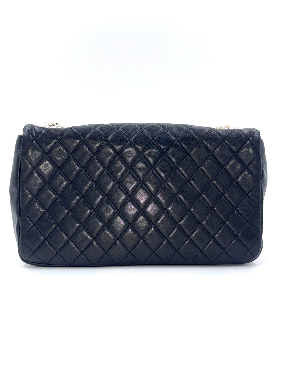 Chanel Westminster Bag Black Lambskin with Pearl Details - Pre Owned Authentic