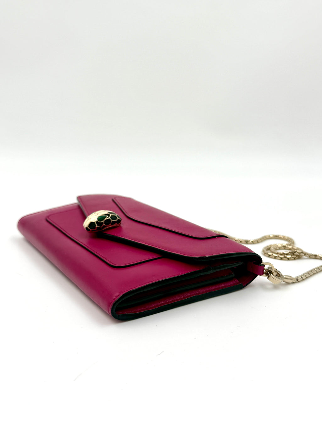 Bvlgari Serpenti Forever Crossbody Wallet on Chain - Pre Owned Authentic